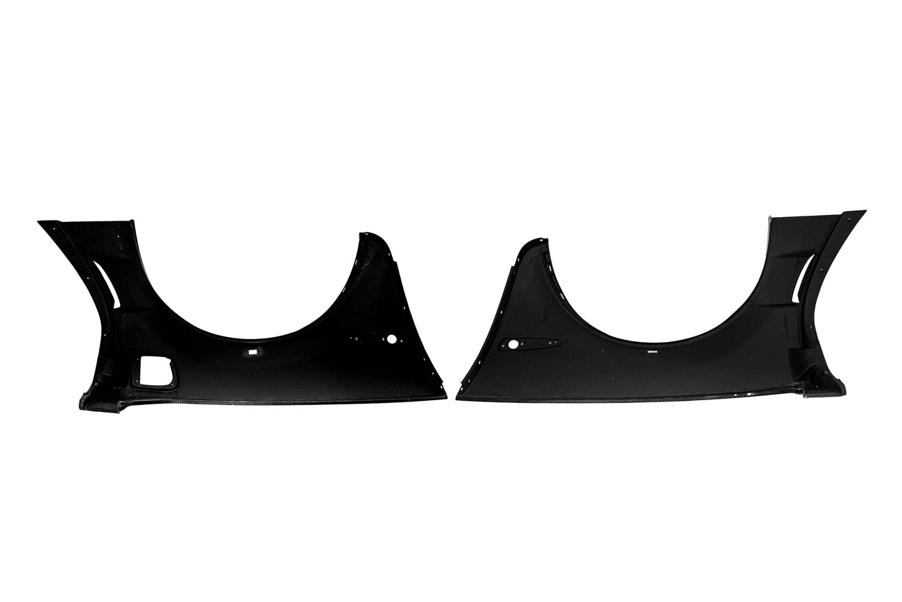 2005-2013 Corvette C6 | ZR1 Style Carbon Fiber Rear Side Wide Body Fenders & Fender Vent (Pair)