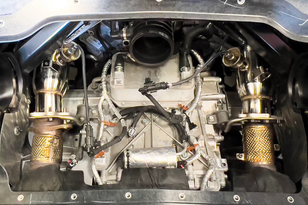 2020+ Chevrolet Corvette C8 | Catalytic Converter (High Flow Cats)