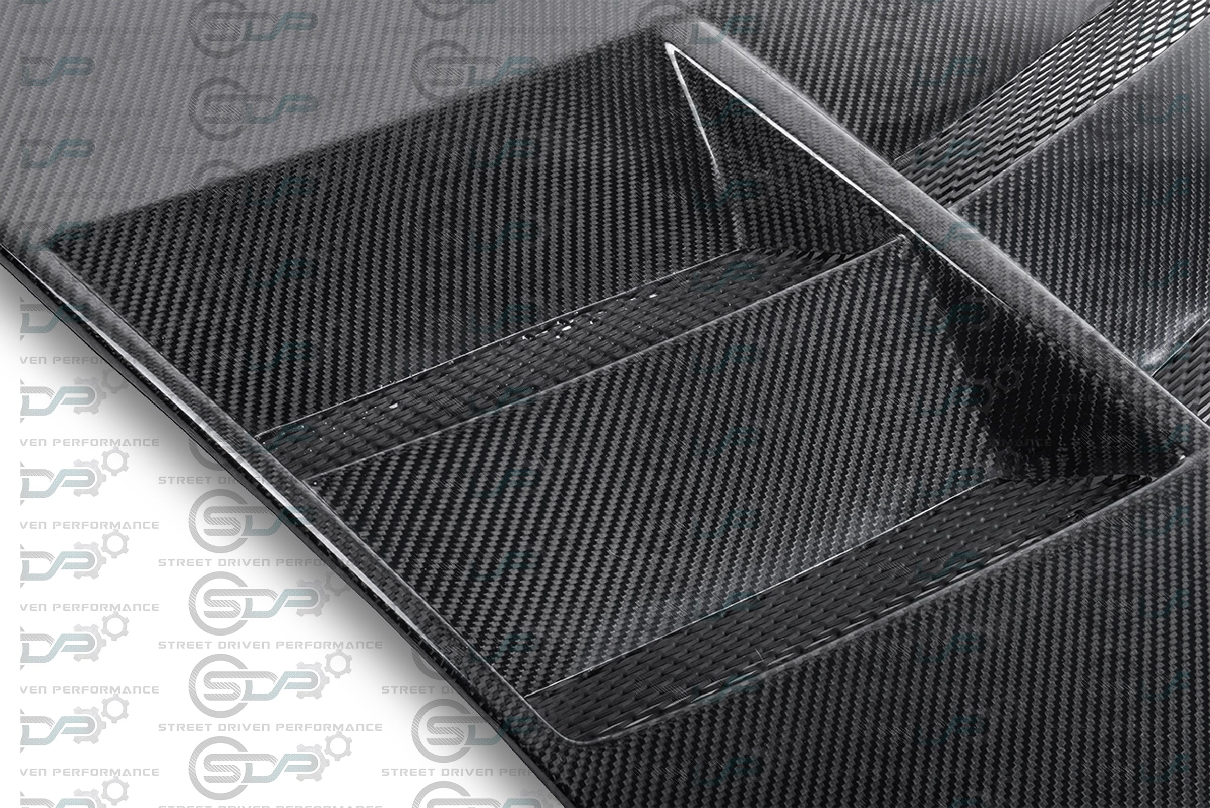 2010-2013 5th Gen Camaro - Hood Insert / Vent - "ZL1 Style" - Carbon Fiber or Primer Black