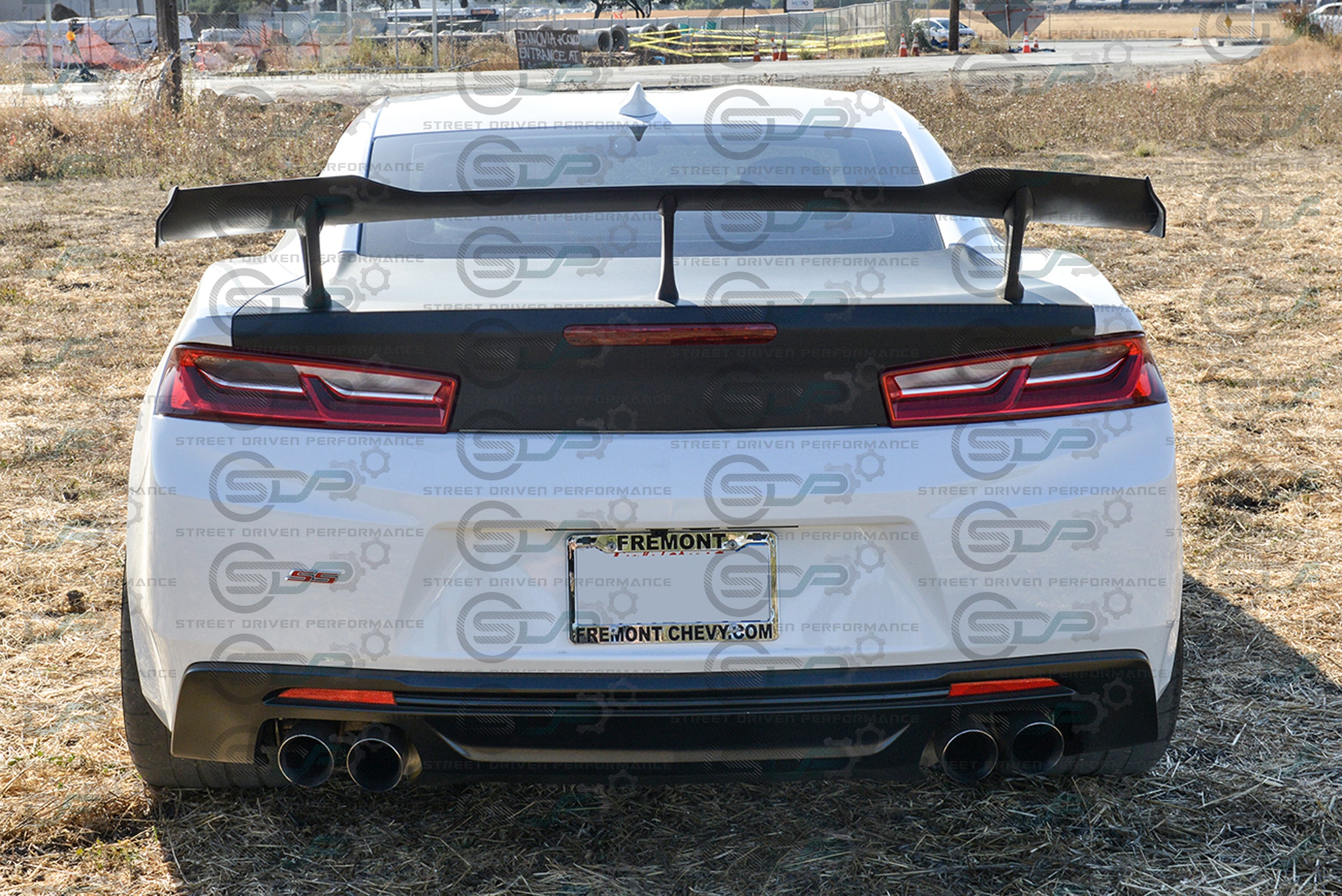 2016+ 6th Gen Camaro - "ZL1 - 1LE Performance Package" Rear Trunk Spoiler Wing with Spoiler Camera Option - for all models