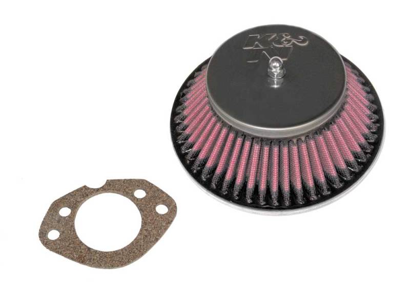 K&N Engineering custom racing round tapered air box assembly with 1.656-inch neck flange and 2.25-inch height for engine airflow