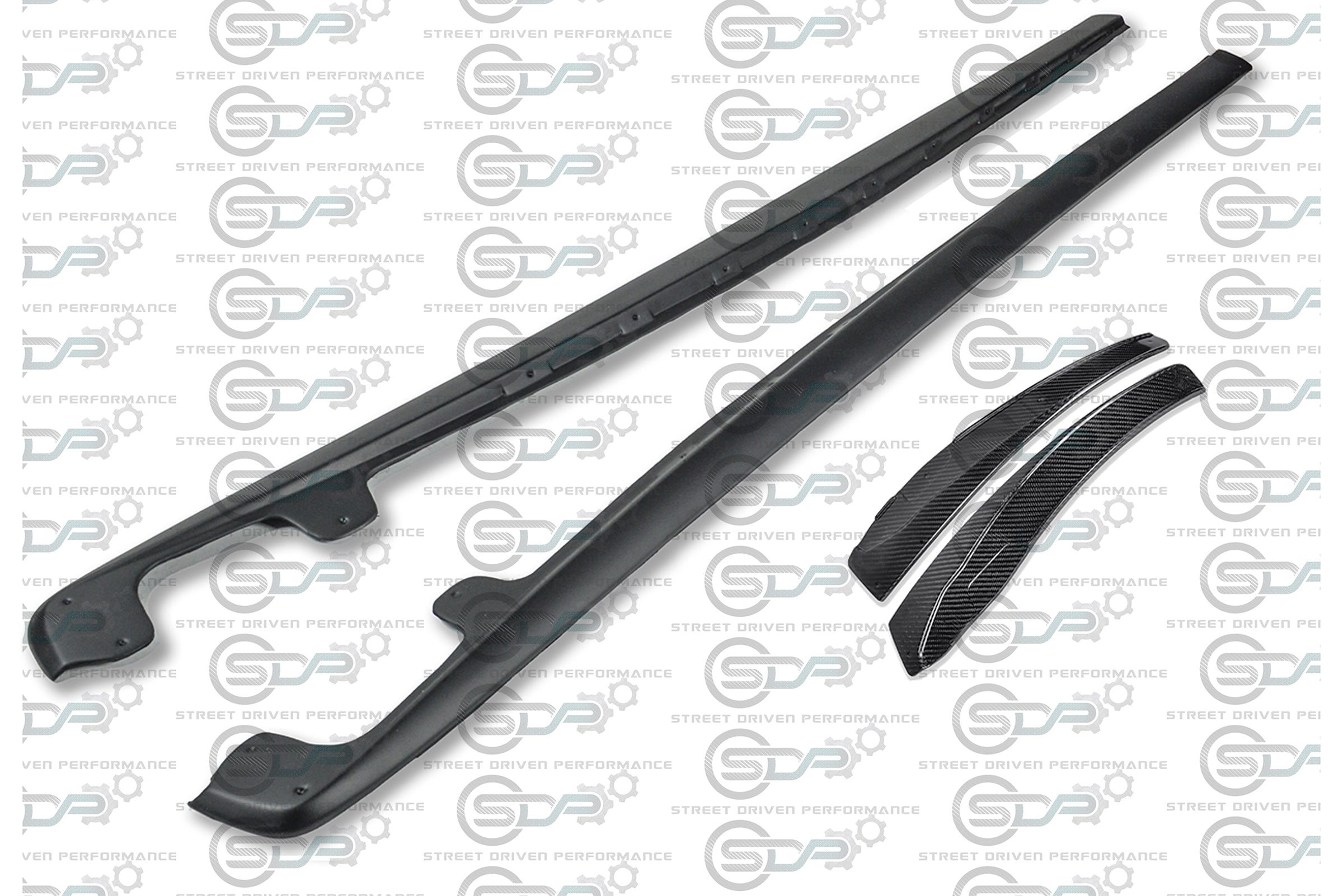 2005-2013 C6 Corvette - Grand Sport / Z06 / ZR1 - "ZR1 Conversion" Side Skirts / Rocker Panels / Ground Effects with Mud Flaps