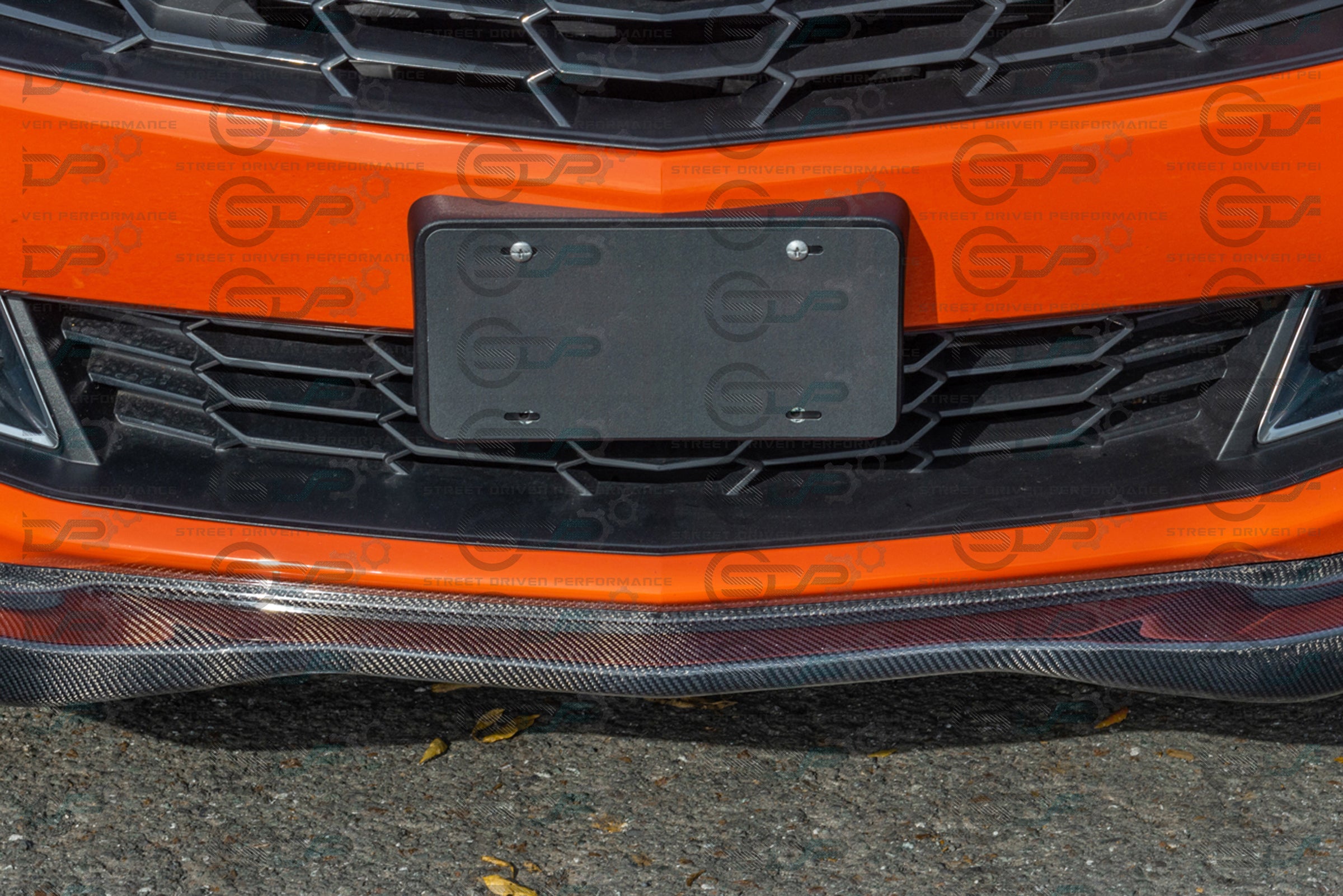2019+ 6th Gen Camaro - "T6 Performance Package" Carbon Fiber Front Splitter / Lip with Side Extensions Ground Effects - for all SS / LT / LS / RS models