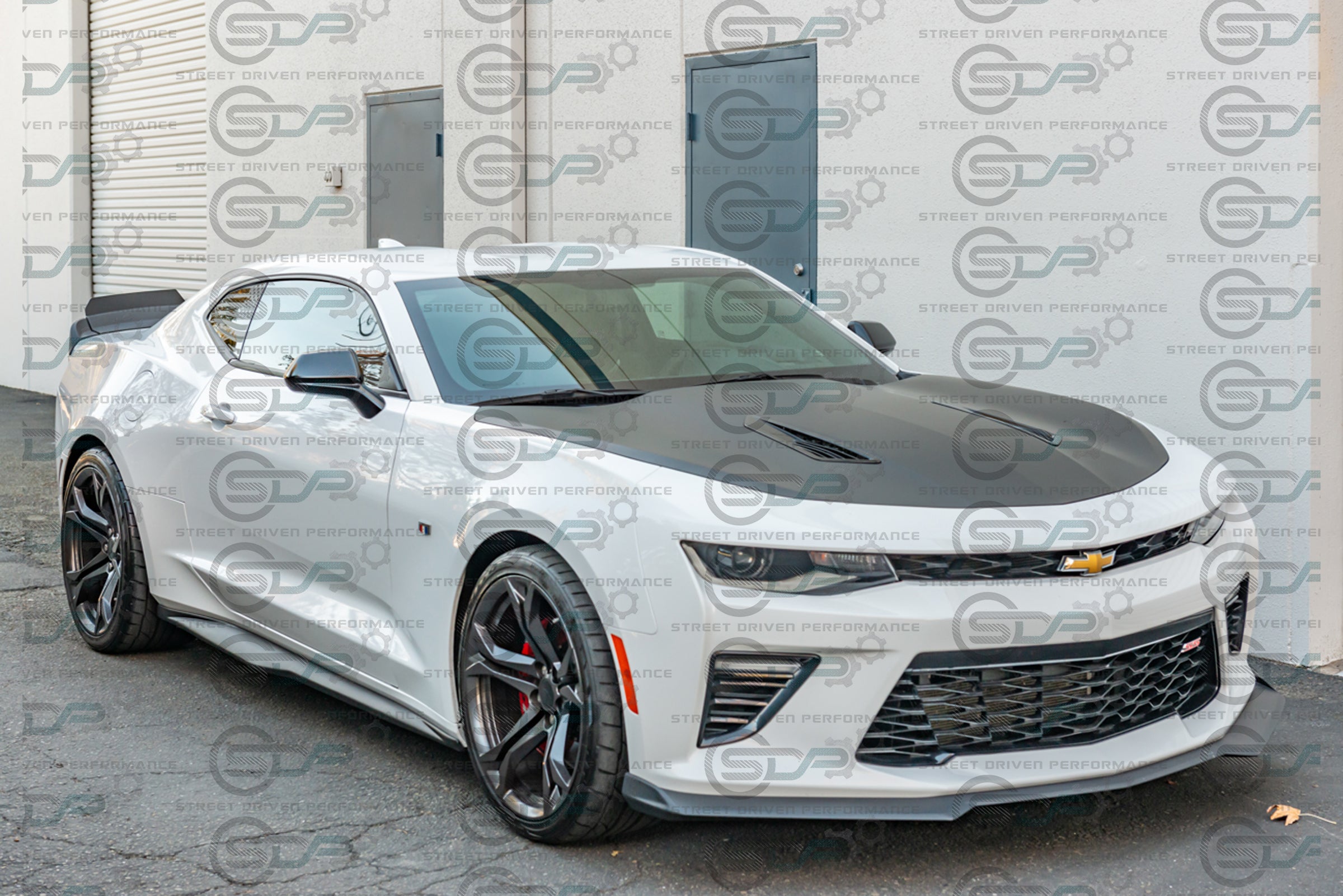 2016-2018 6th Gen Camaro - "Type 2 Track Package" Rear Trunk Spoiler with Extended Wickerbill - for all models