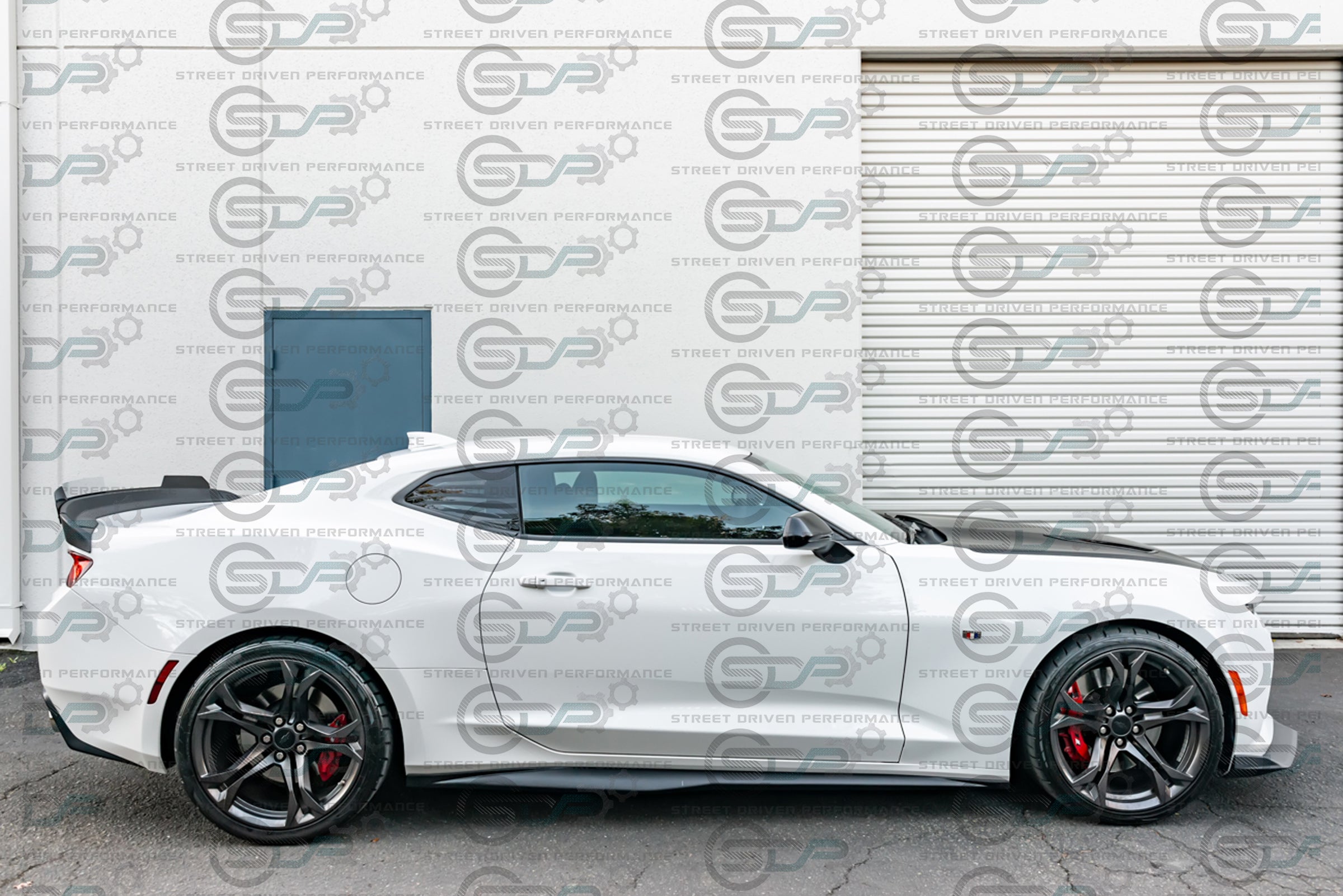 2016-2018 6th Gen Camaro - "1LE Track Package" Rear Trunk Spoiler Wing with Extended Wickerbill - for all 16-18 models