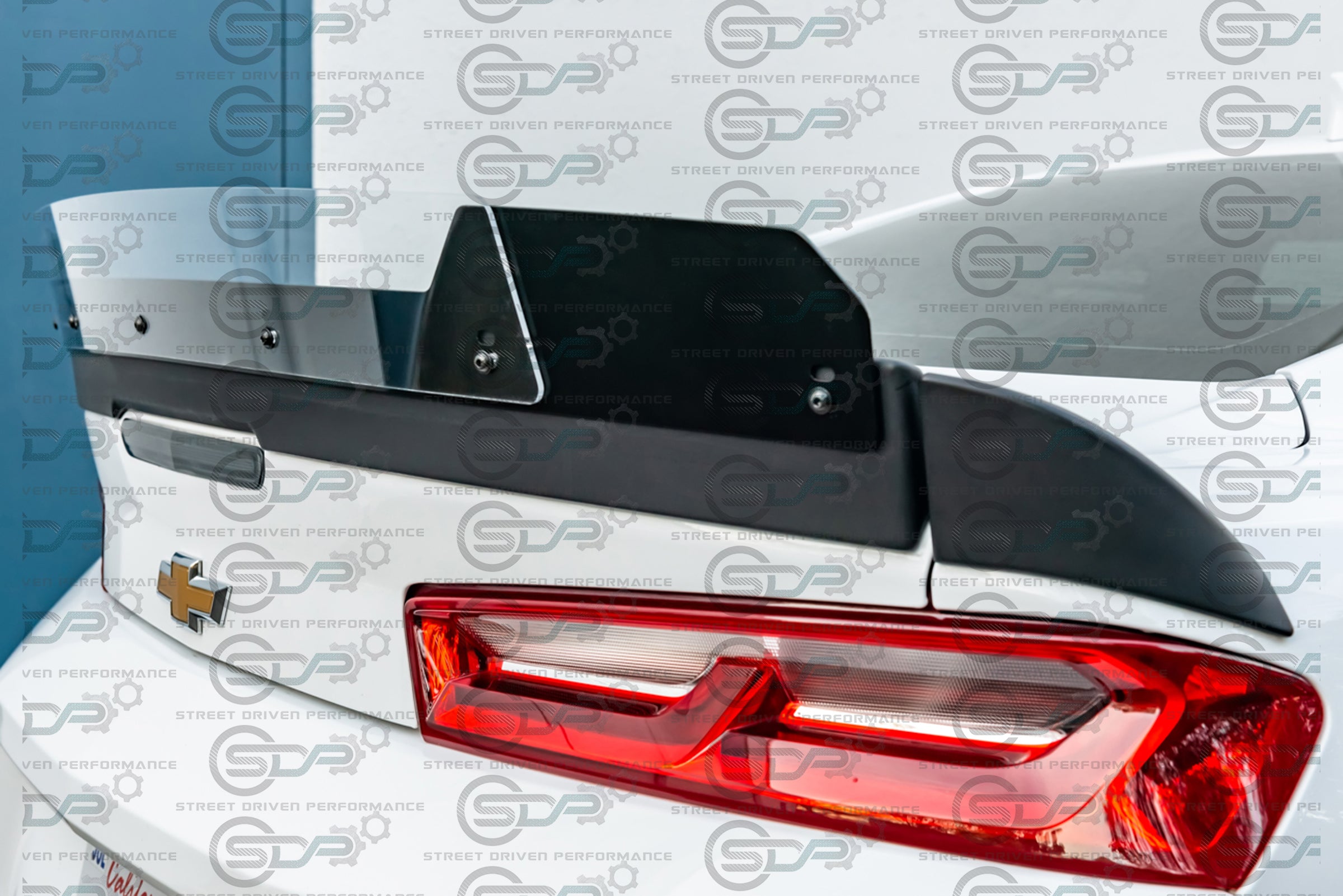 2016-2018 6th Gen Camaro - "1LE Track Package" Rear Trunk Spoiler Wing with Extended Wickerbill - for all 16-18 models