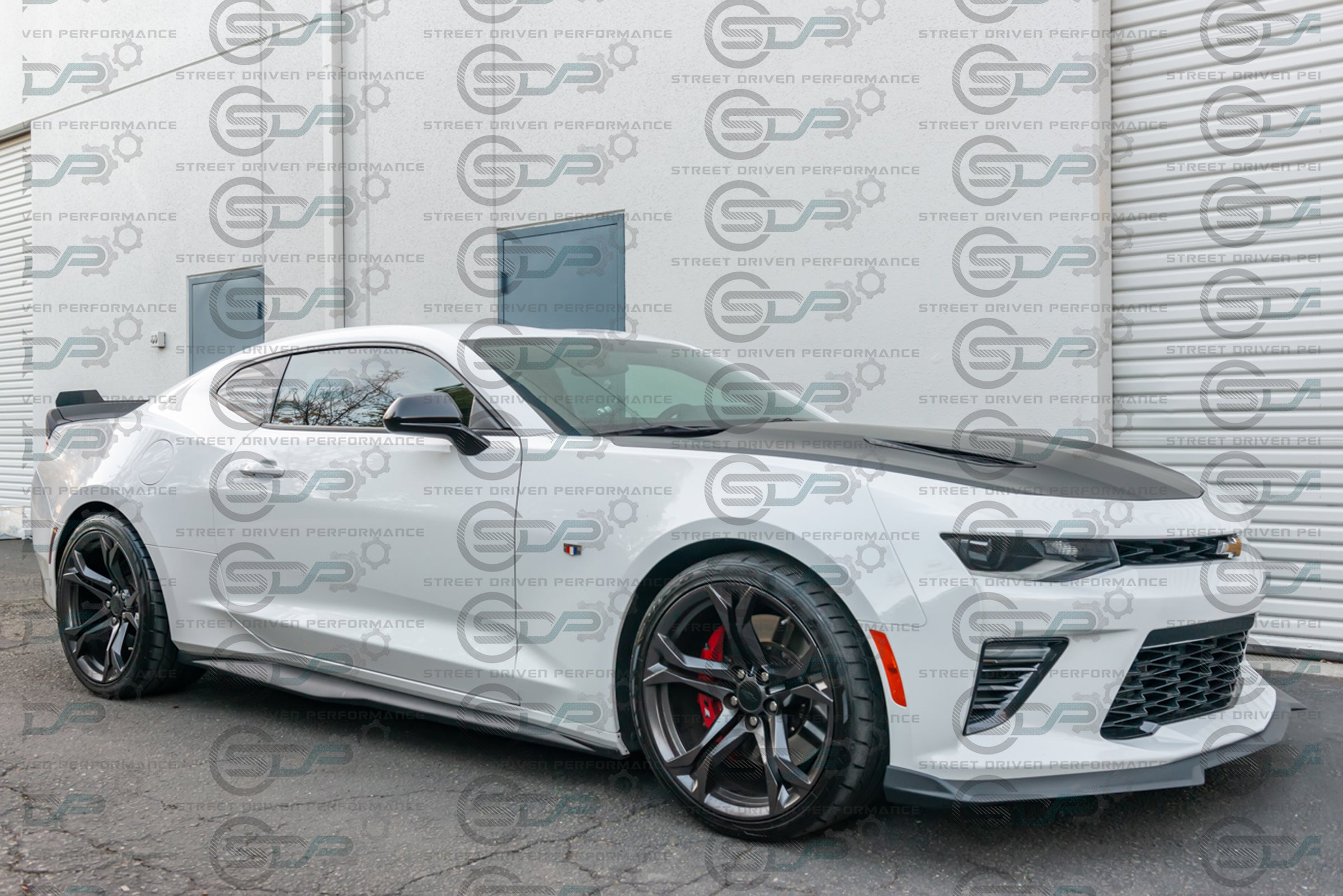 2016-2018 6th Gen Camaro - "1LE Track Package" Rear Trunk Spoiler Wing with Extended Wickerbill - for all 16-18 models