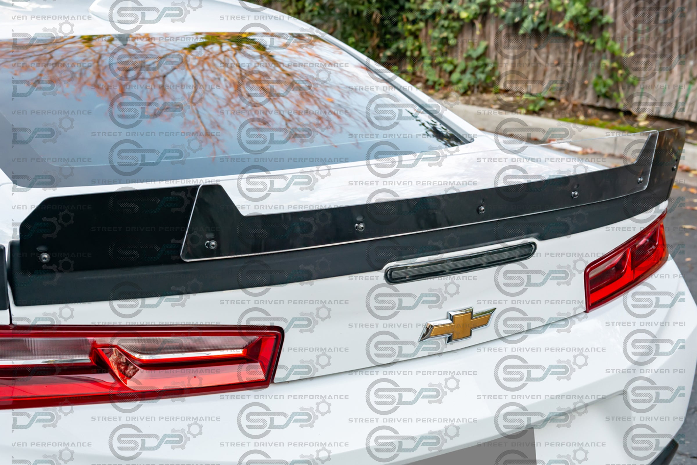 2016-2018 6th Gen Camaro - "1LE Track Package" Rear Trunk Spoiler Wing with Extended Wickerbill - for all 16-18 models