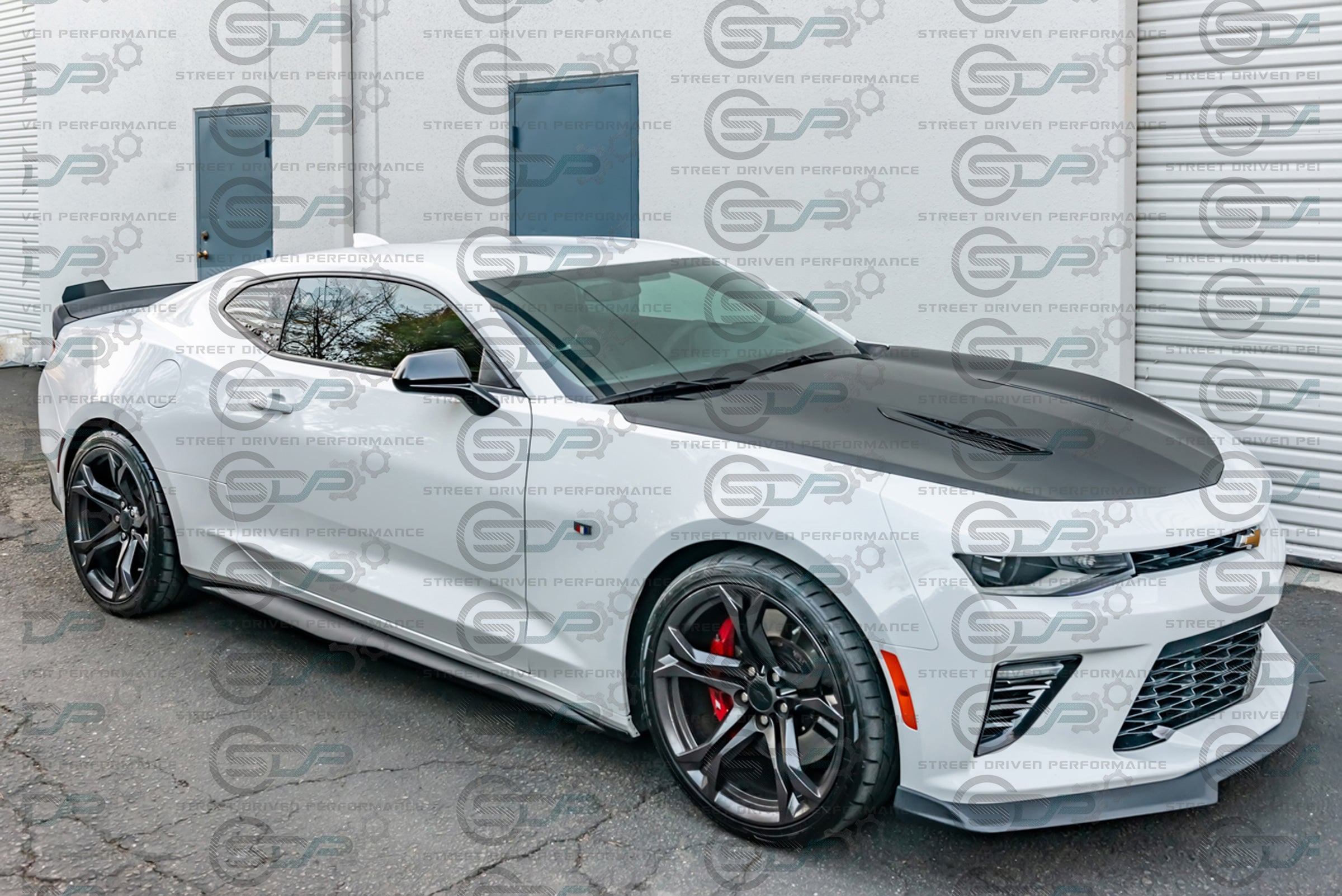 2016-2018 6th Gen Camaro - "1LE Track Package" Rear Trunk Spoiler Wing with Extended Wickerbill - for all 16-18 models