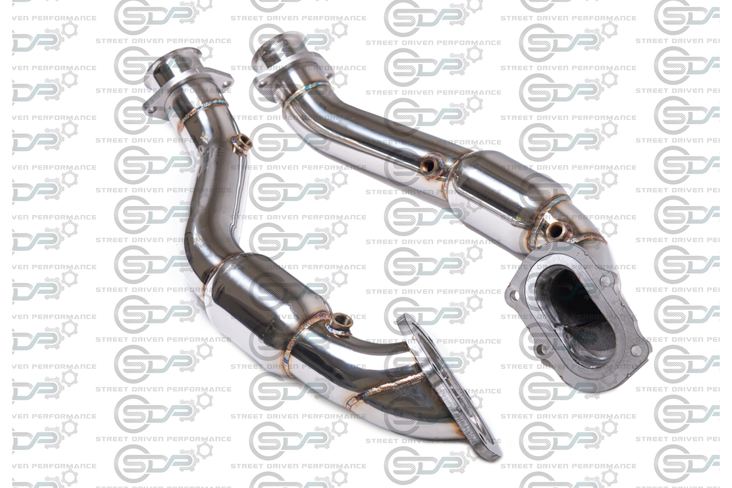 2014-2019 Chevrolet Corvette C7 - 3" Stainless Race Catted Exhaust Pipe to OEM Manifold
