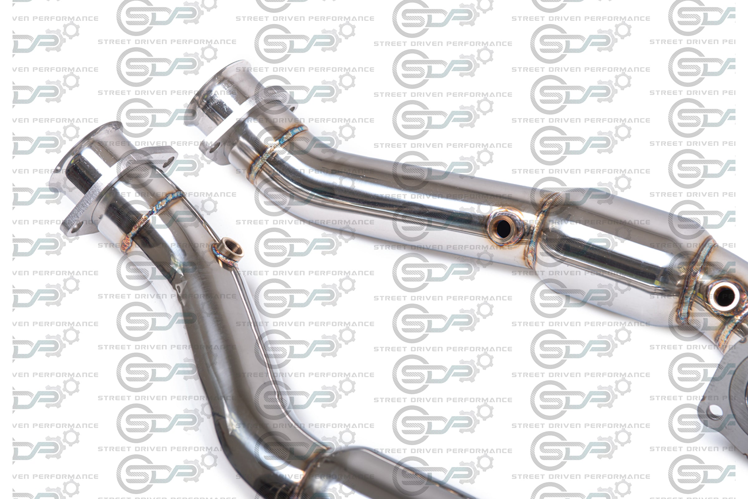 2014-2019 Chevrolet Corvette C7 - 3" Stainless Race Catted Exhaust Pipe to OEM Manifold