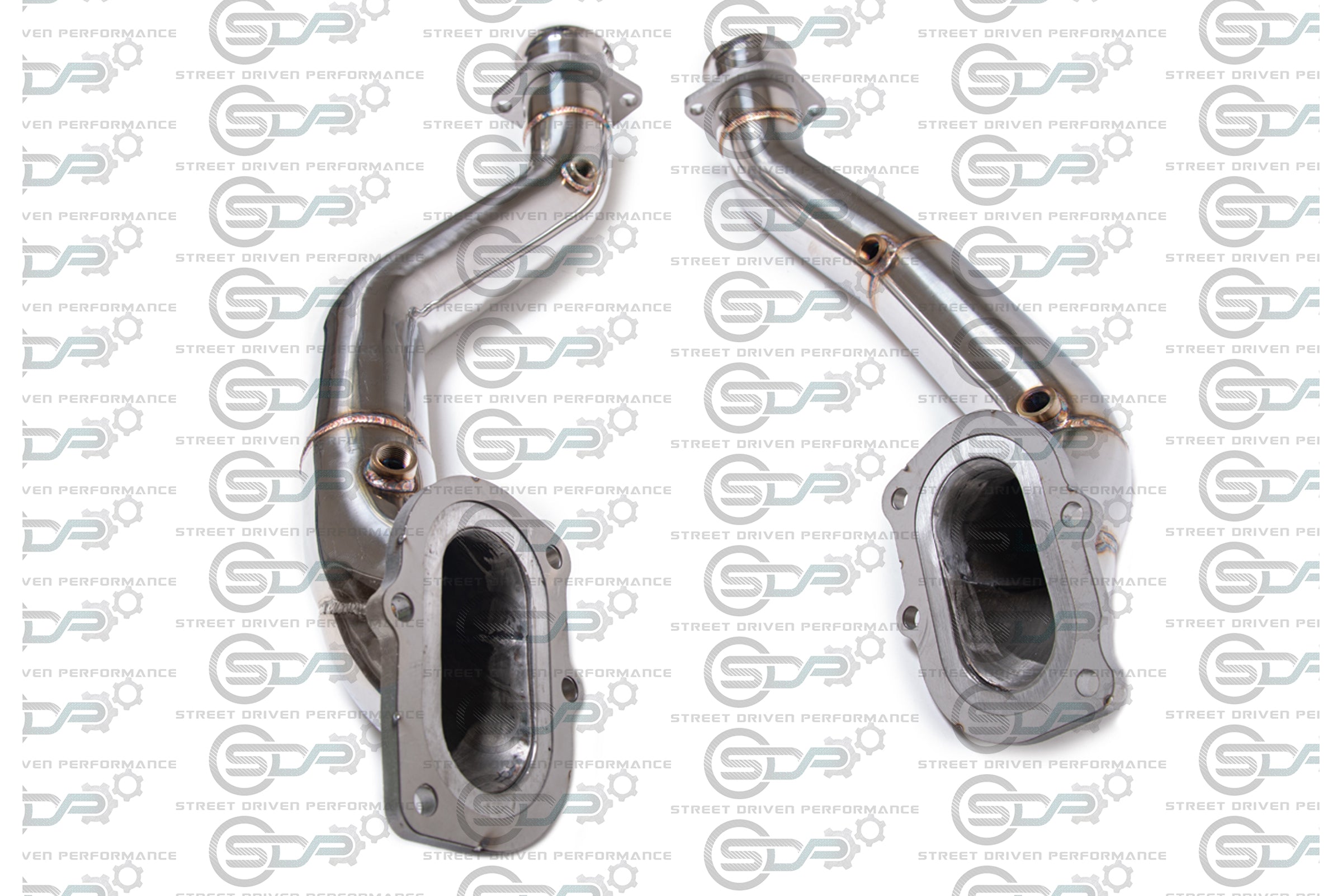 2014-2019 Chevrolet Corvette C7 - 3" Stainless Racing Exhaust Pipe to OEM Manifold