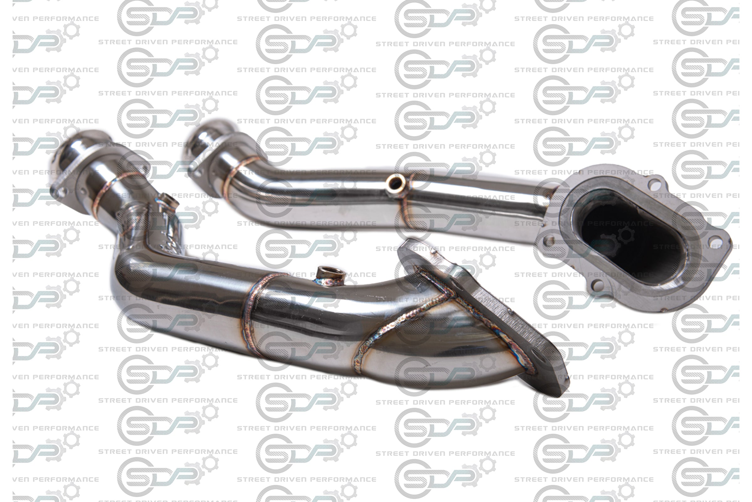 2014-2019 Chevrolet Corvette C7 - 3" Stainless Racing Exhaust Pipe to OEM Manifold