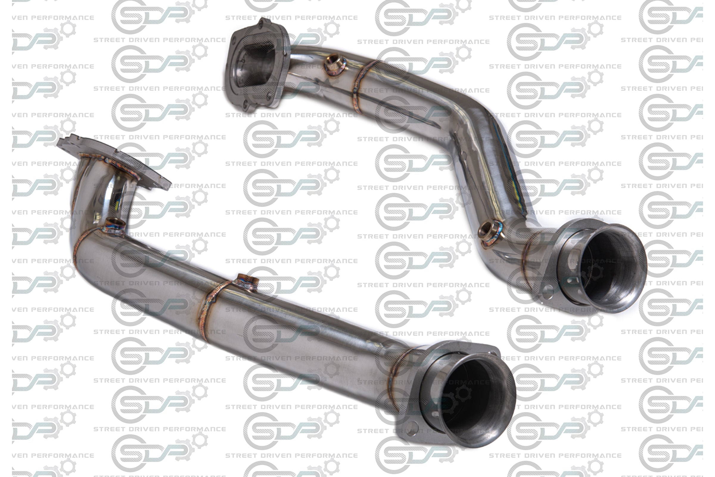 2014-2019 Chevrolet Corvette C7 - 3" Stainless Racing Exhaust Pipe to OEM Manifold