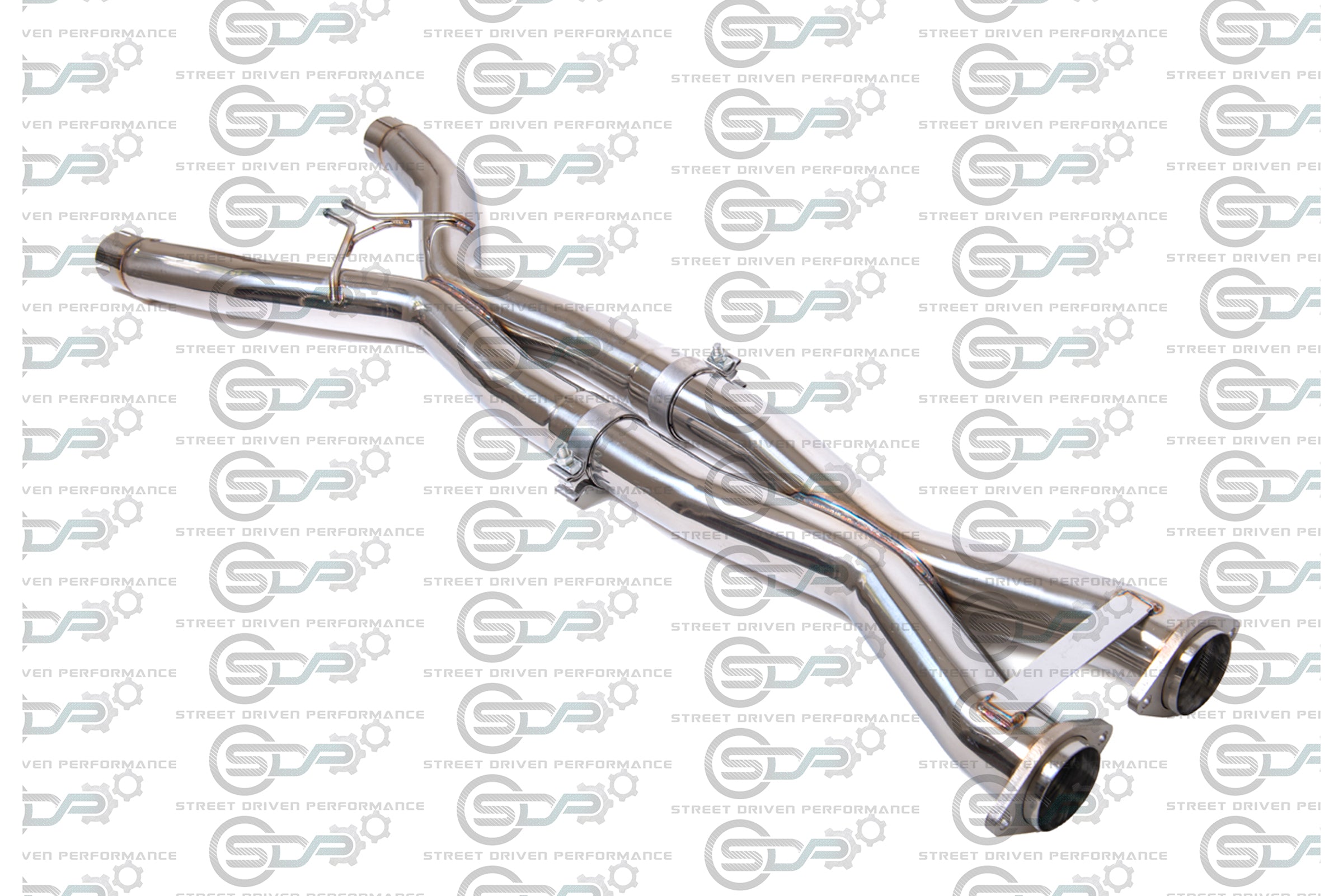2014-2019 Chevrolet Corvette C7 - 3" Stainless Racing Double X-Pipe Exhaust