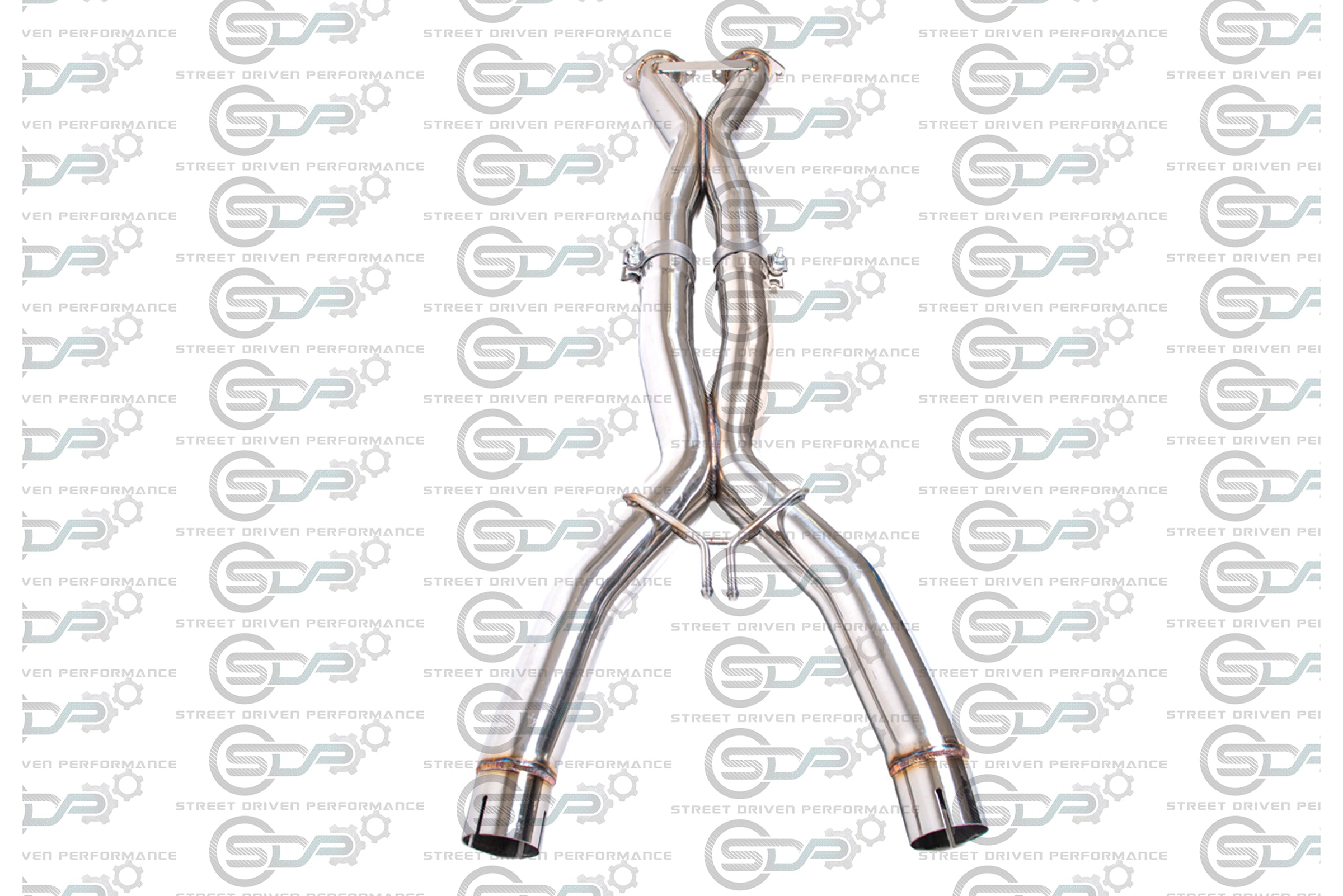 2014-2019 Chevrolet Corvette C7 - 3" Stainless Racing Double X-Pipe Exhaust