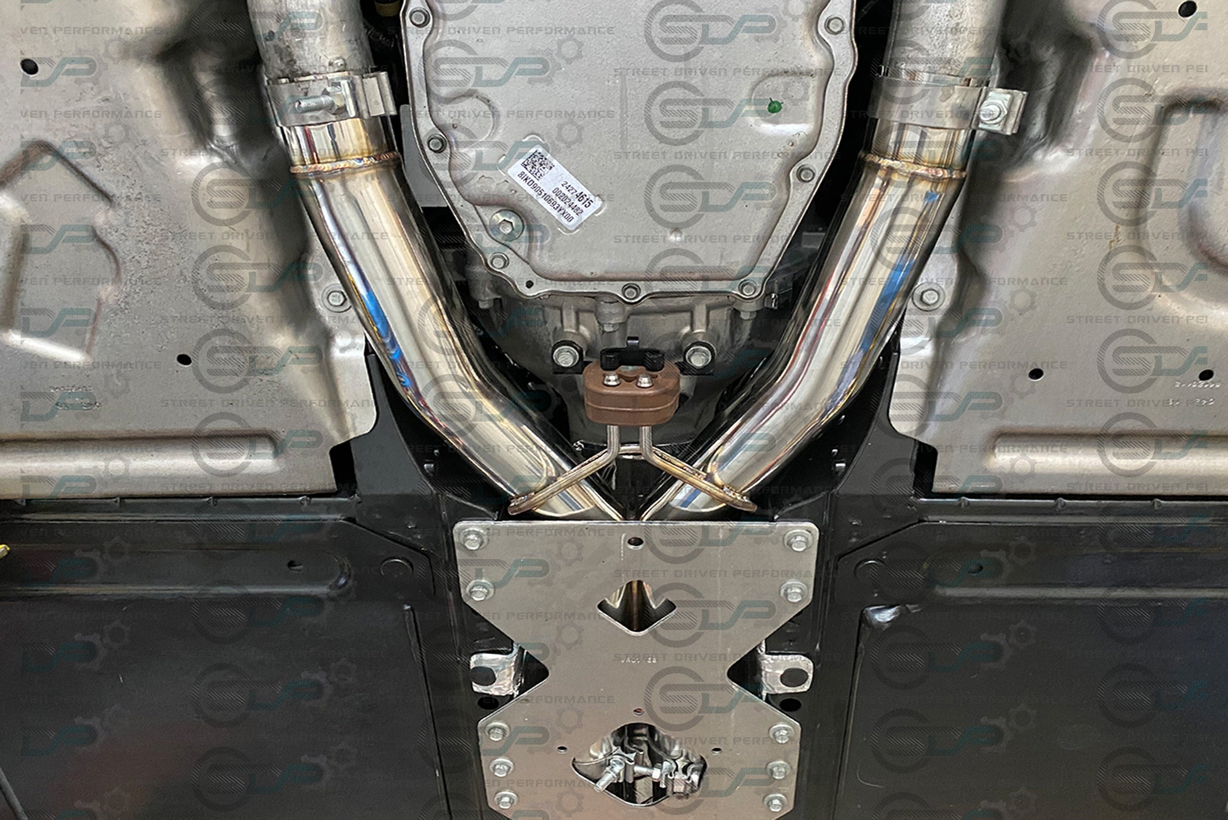 2014-2019 Chevrolet Corvette C7 - 3" Stainless Racing Double X-Pipe Exhaust