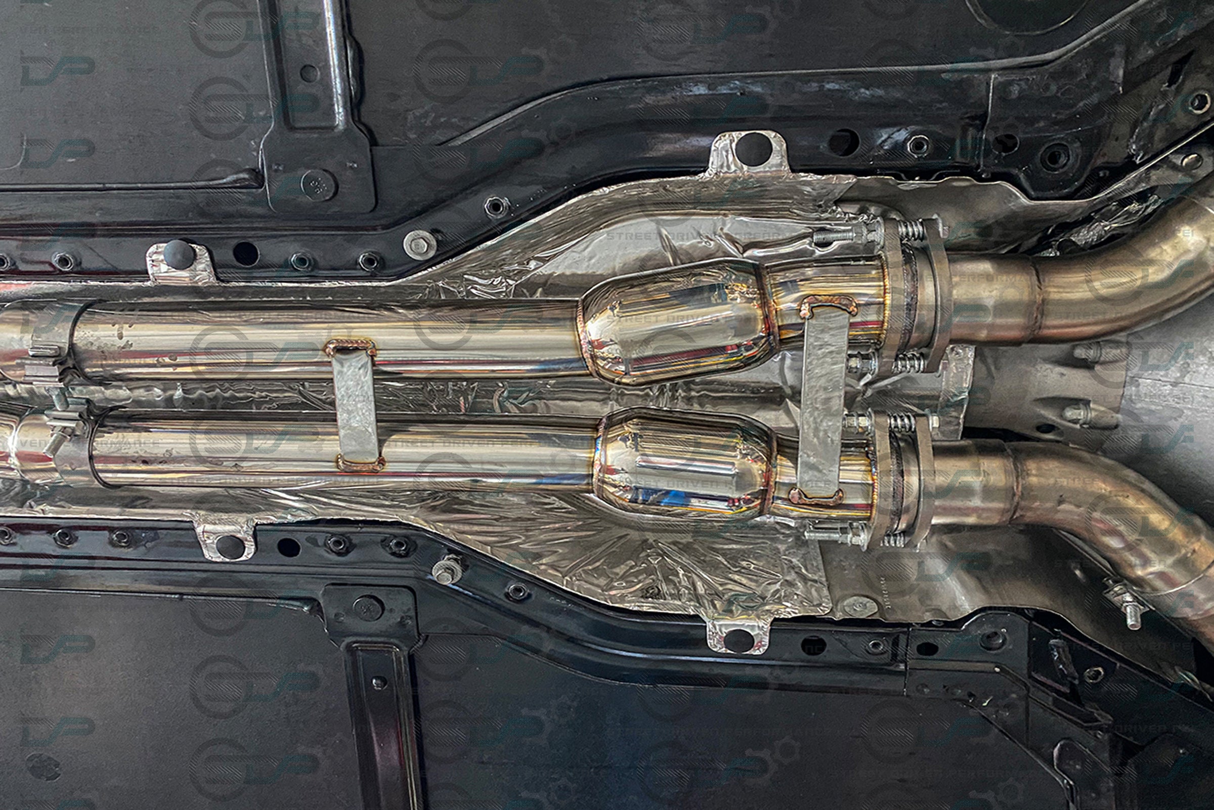 2014-2019 Chevrolet Corvette C7 - 3" Stainless Racing Double X-Pipe Exhaust
