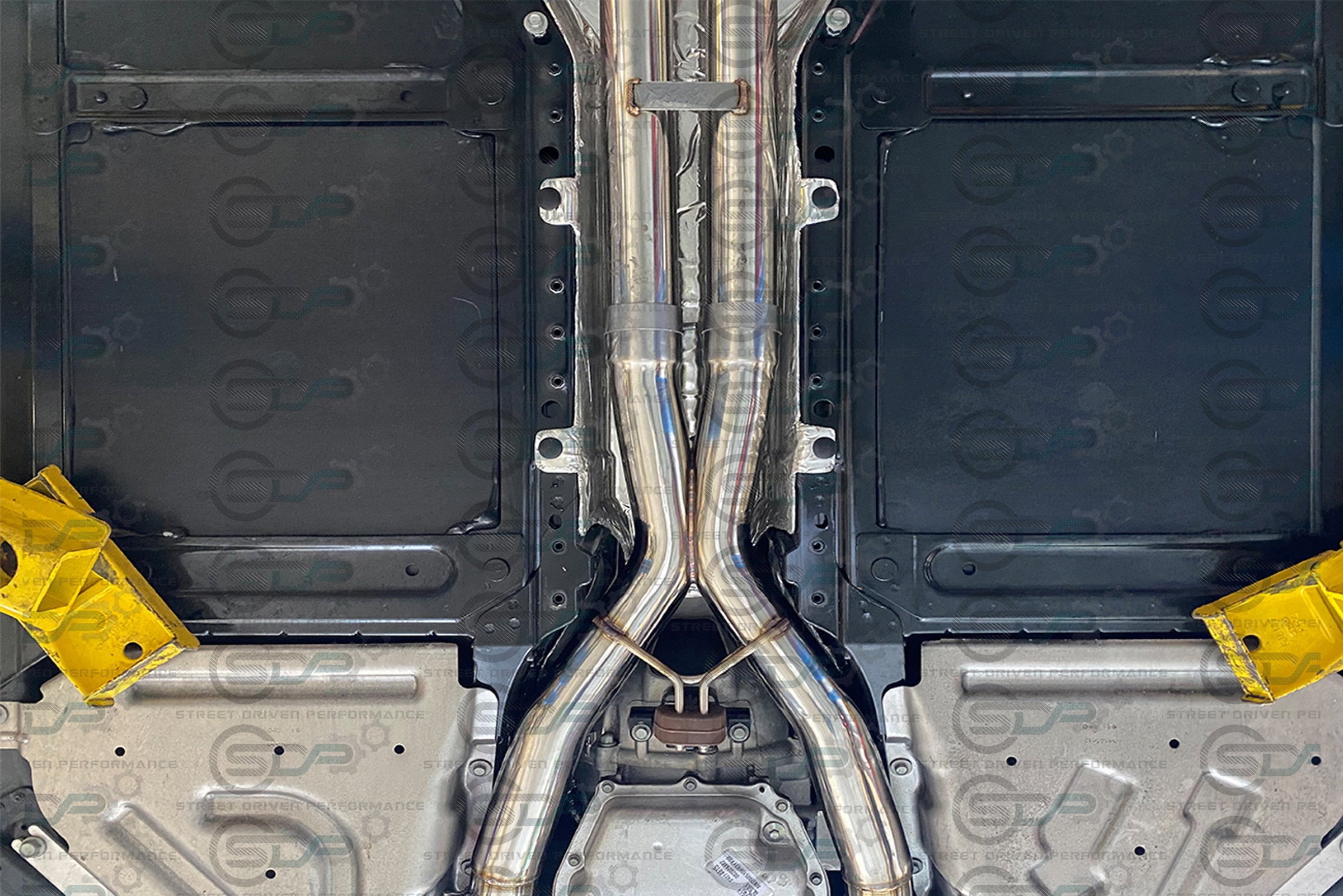 2014-2019 Chevrolet Corvette C7 - 3" Stainless Racing Double X-Pipe Exhaust