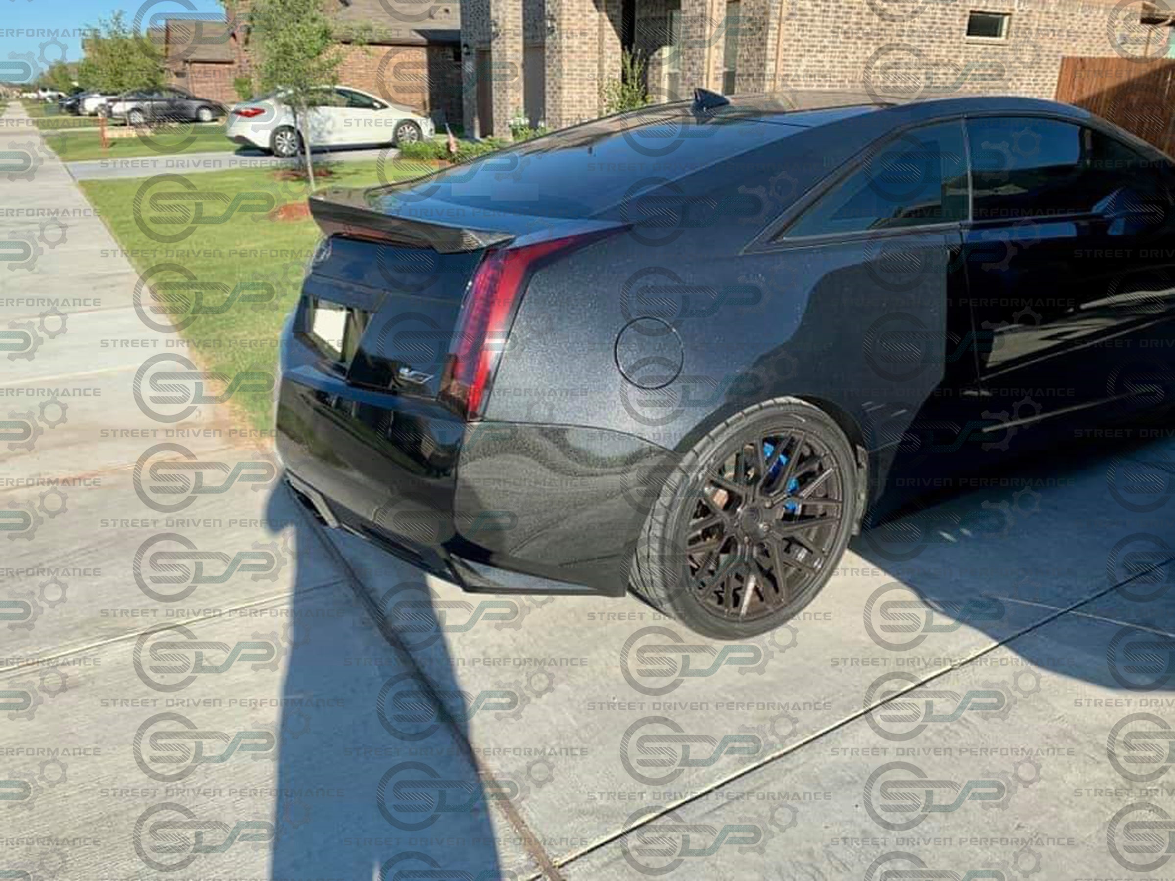 2009-2015 Cadillac CTS-V V2 Coupe - Carbon Fiber Trunk Lid Spoiler / Wing