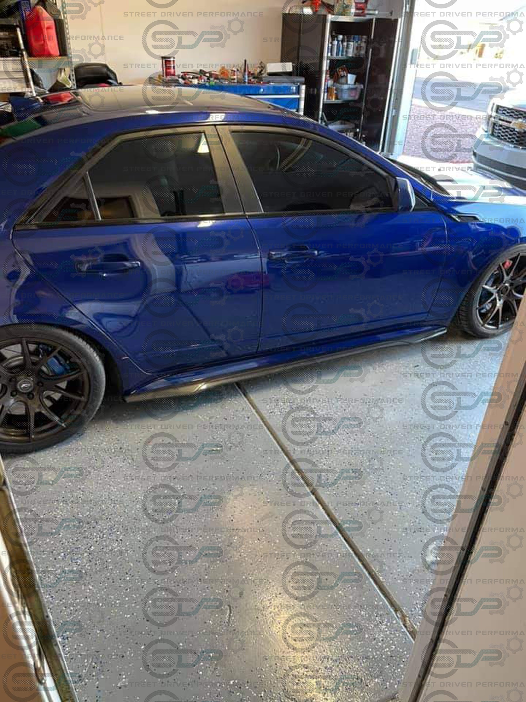 2009-2015 Cadillac CTS-V V2 - Carbon Fiber Side Skirts Rocker Panels Ground Effects