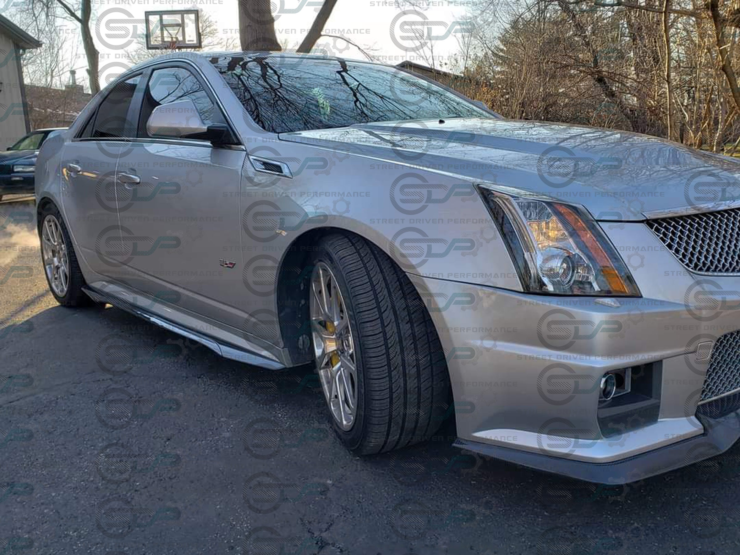 2009-2015 Cadillac CTS-V V2 - Carbon Fiber Side Skirts Rocker Panels Ground Effects