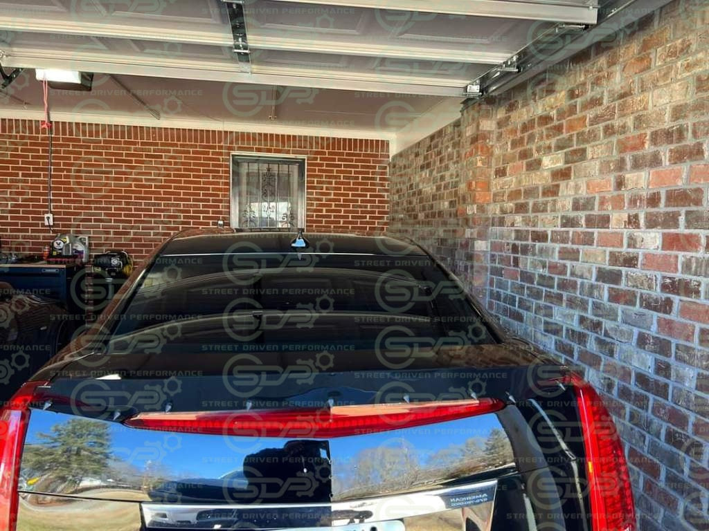 2009-2015 Cadillac CTS-V V2 | Sedan MATTE BLACK Rear Trunk Wing Wickerbill Spoiler