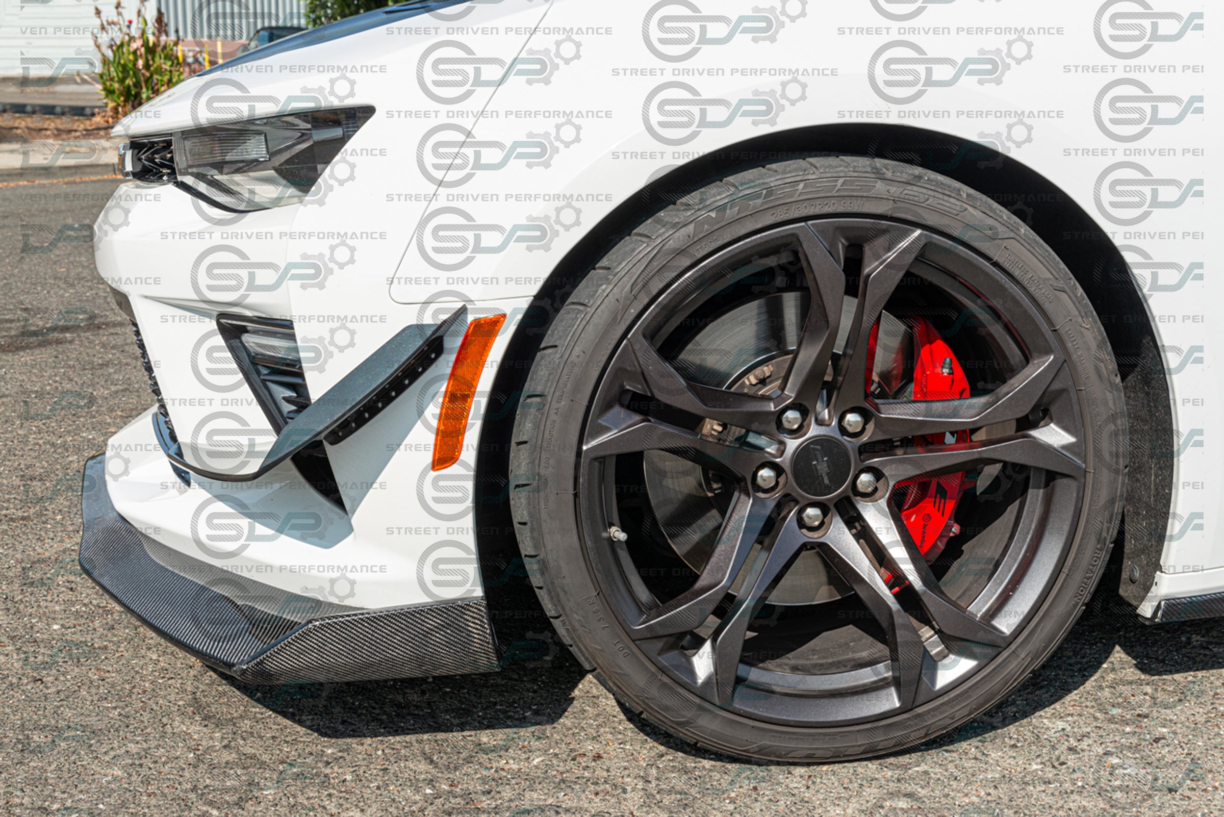 2019+ 6th Gen Camaro - "ZL1 - 1LE Track Package" - Carbon Fiber Front Splitter / Lip Ground Effects - for all models