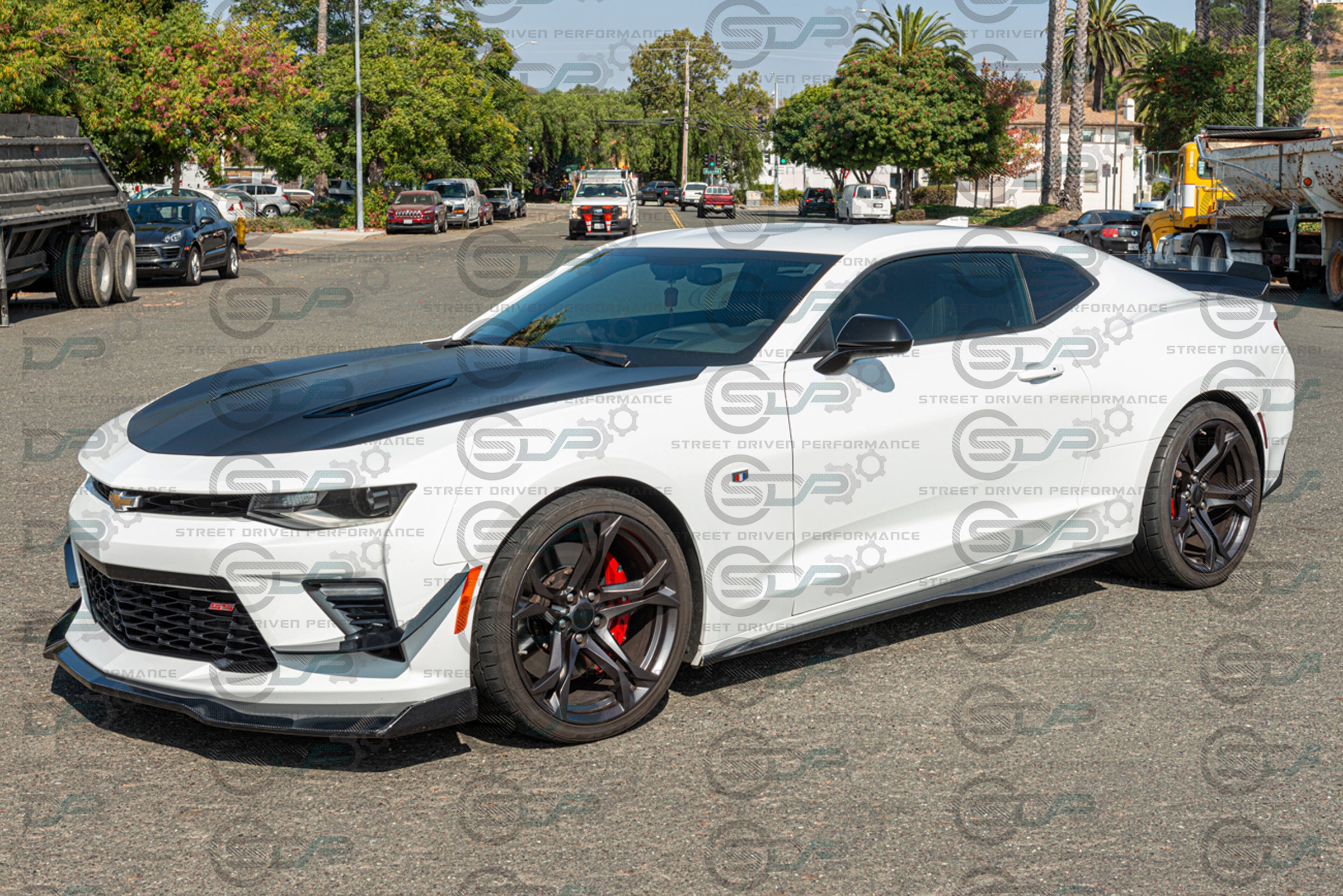 2019+ 6th Gen Camaro - "ZL1 - 1LE Track Package" - Carbon Fiber Front Splitter / Lip Ground Effects - for all models