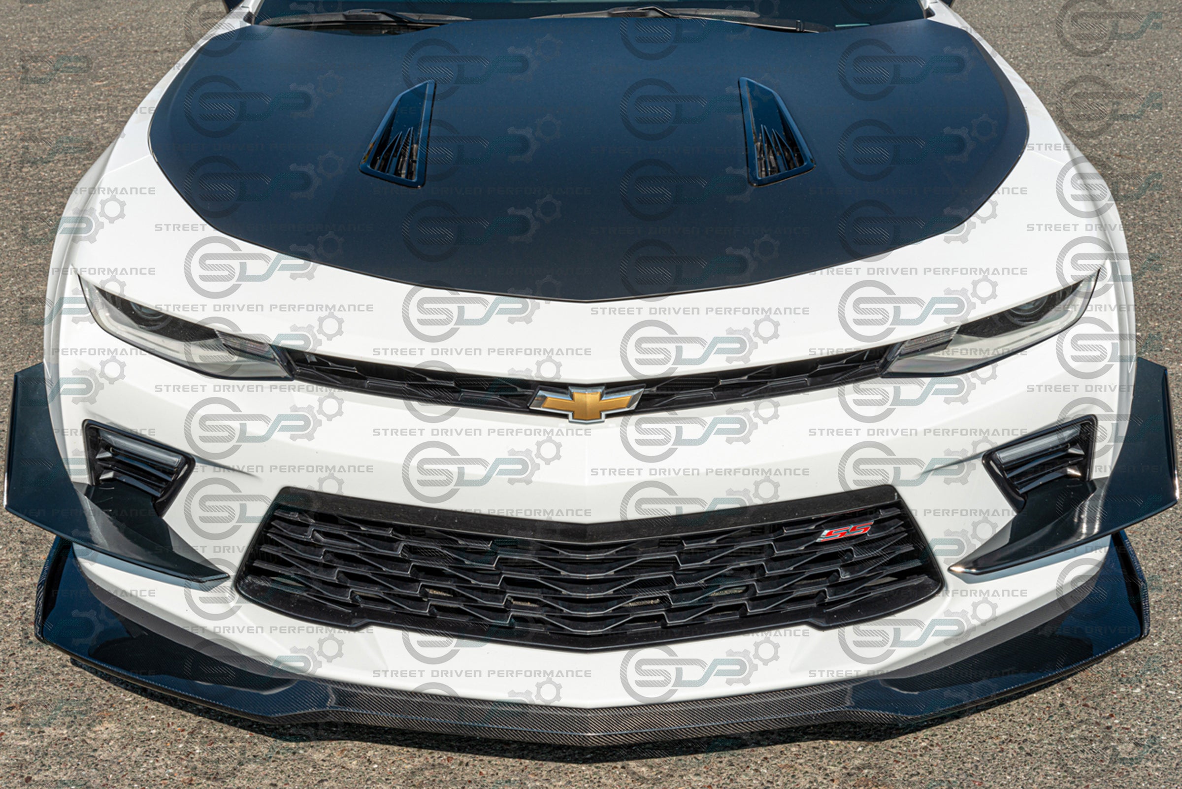 2016-2018 6th Gen Camaro - "ZL1 - 1LE Track Package" Carbon Fiber Front Splitter / Lip Ground Effects - for all SS models