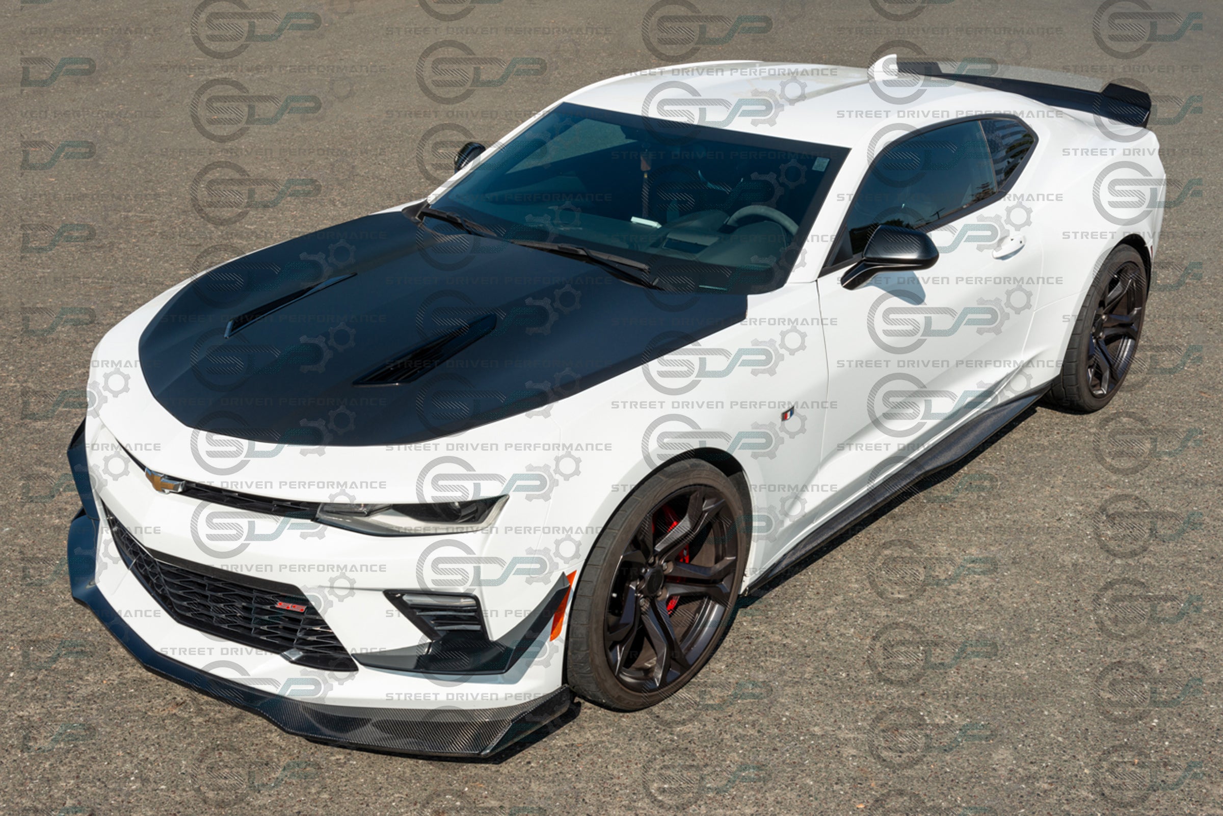2016-2018 6th Gen Camaro - "ZL1 - 1LE Track Package" Carbon Fiber Front Splitter / Lip Ground Effects - for all SS models