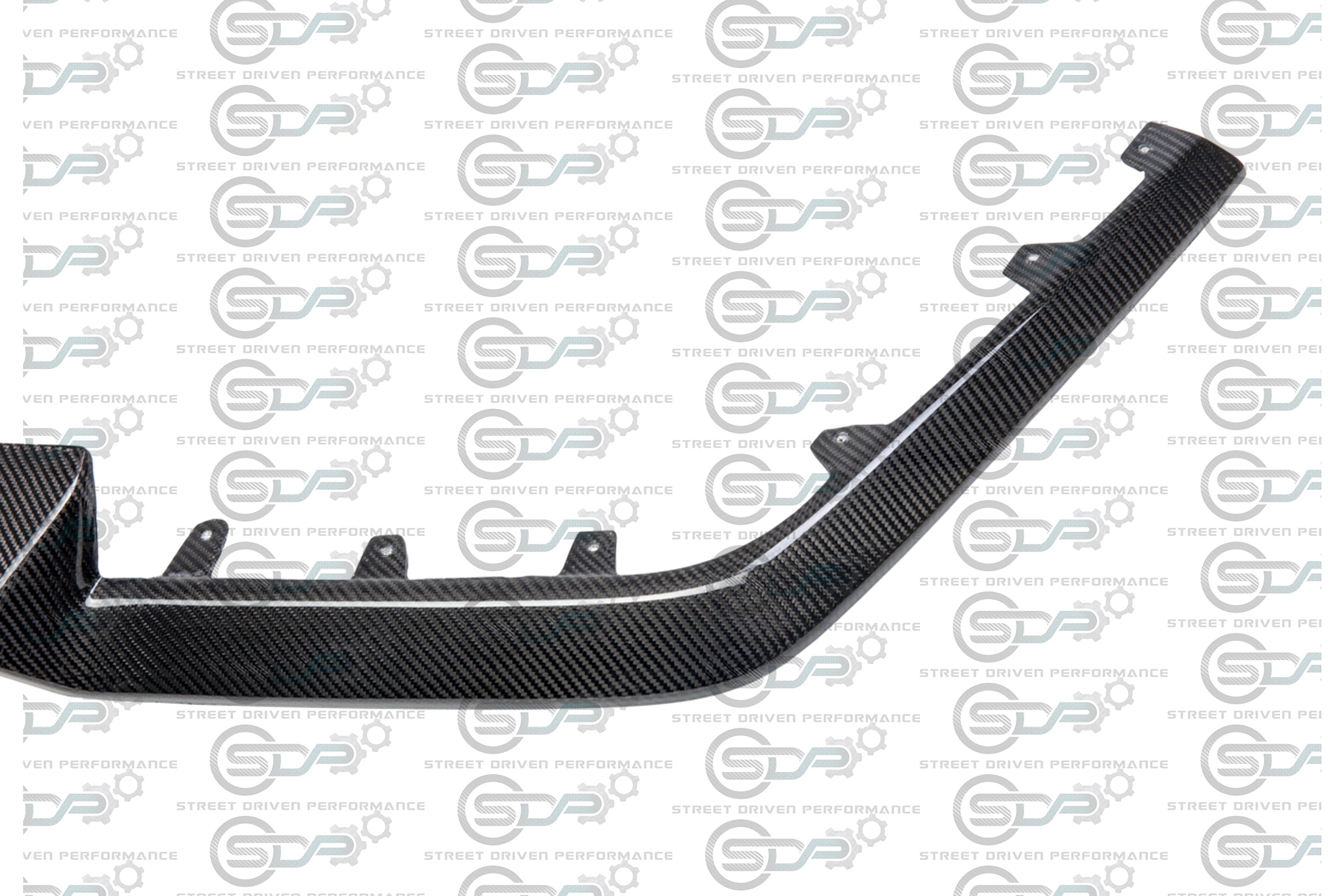 2009-2015 Cadillac CTS-V V2 - Carbon Fiber "V3 style" front lip splitter ground effects