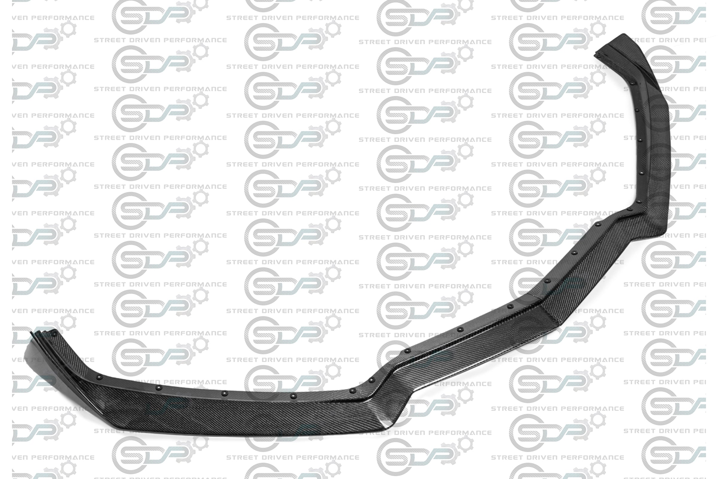 2020+ C8 Corvette Stingray & Z51 |"5VM Style" 2-Piece Splitter / Lip Ground Effects