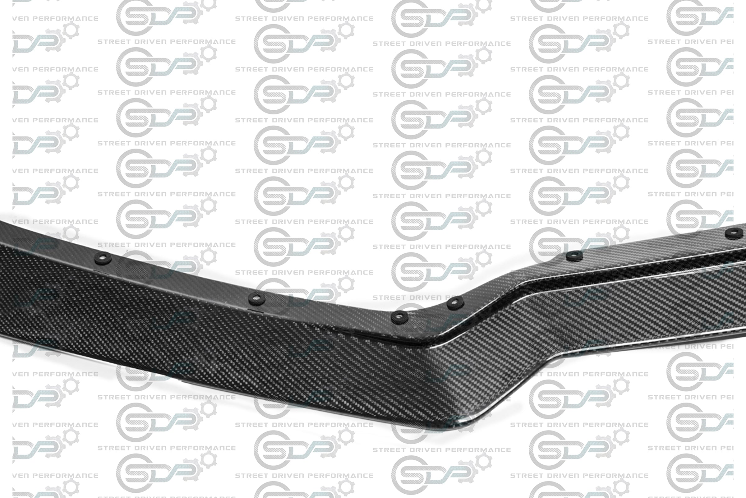 2020+ C8 Corvette Stingray & Z51 |"5VM Style" 2-Piece Splitter / Lip Ground Effects