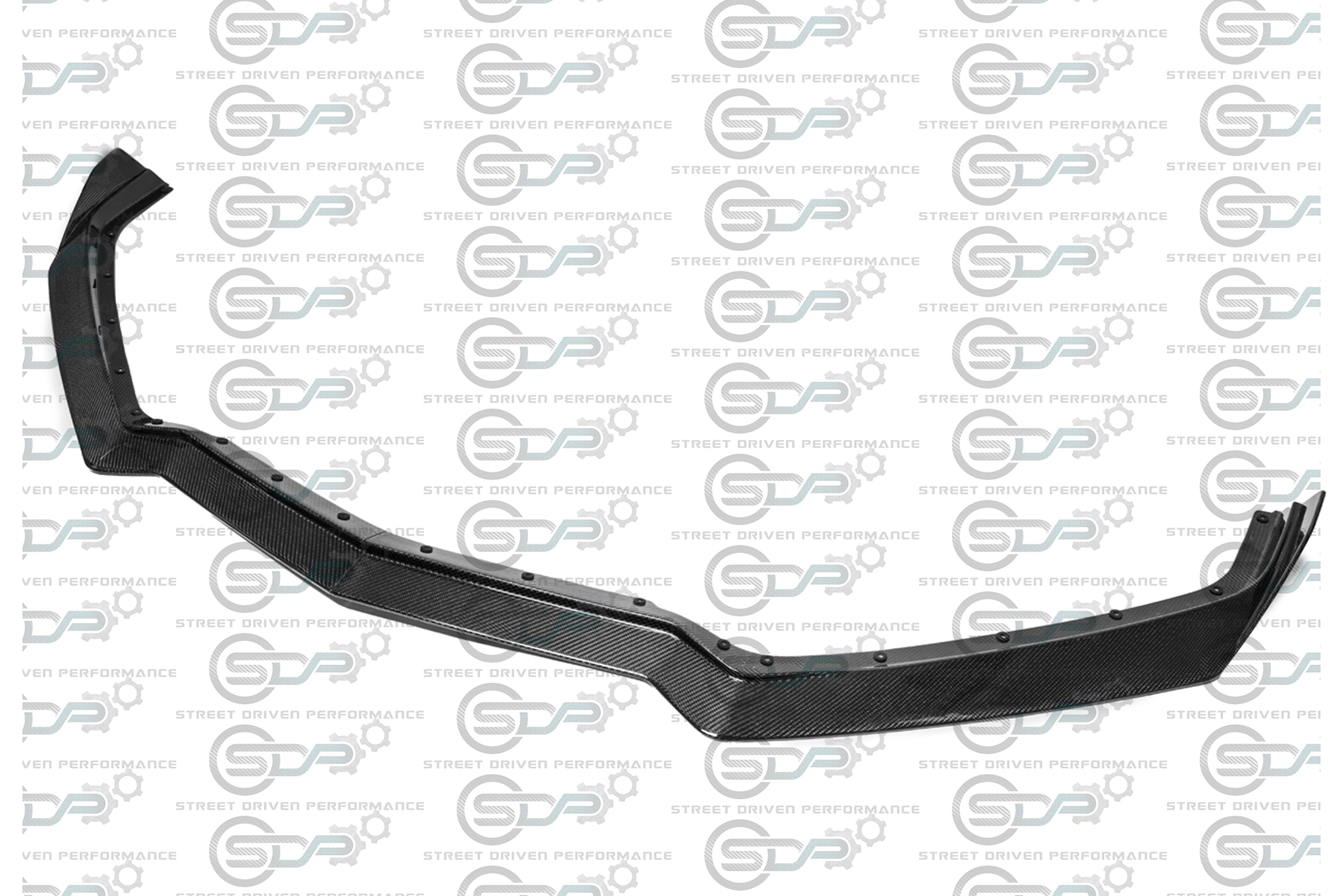 2020+ C8 Corvette Stingray & Z51 |"5VM Style" 2-Piece Splitter / Lip Ground Effects