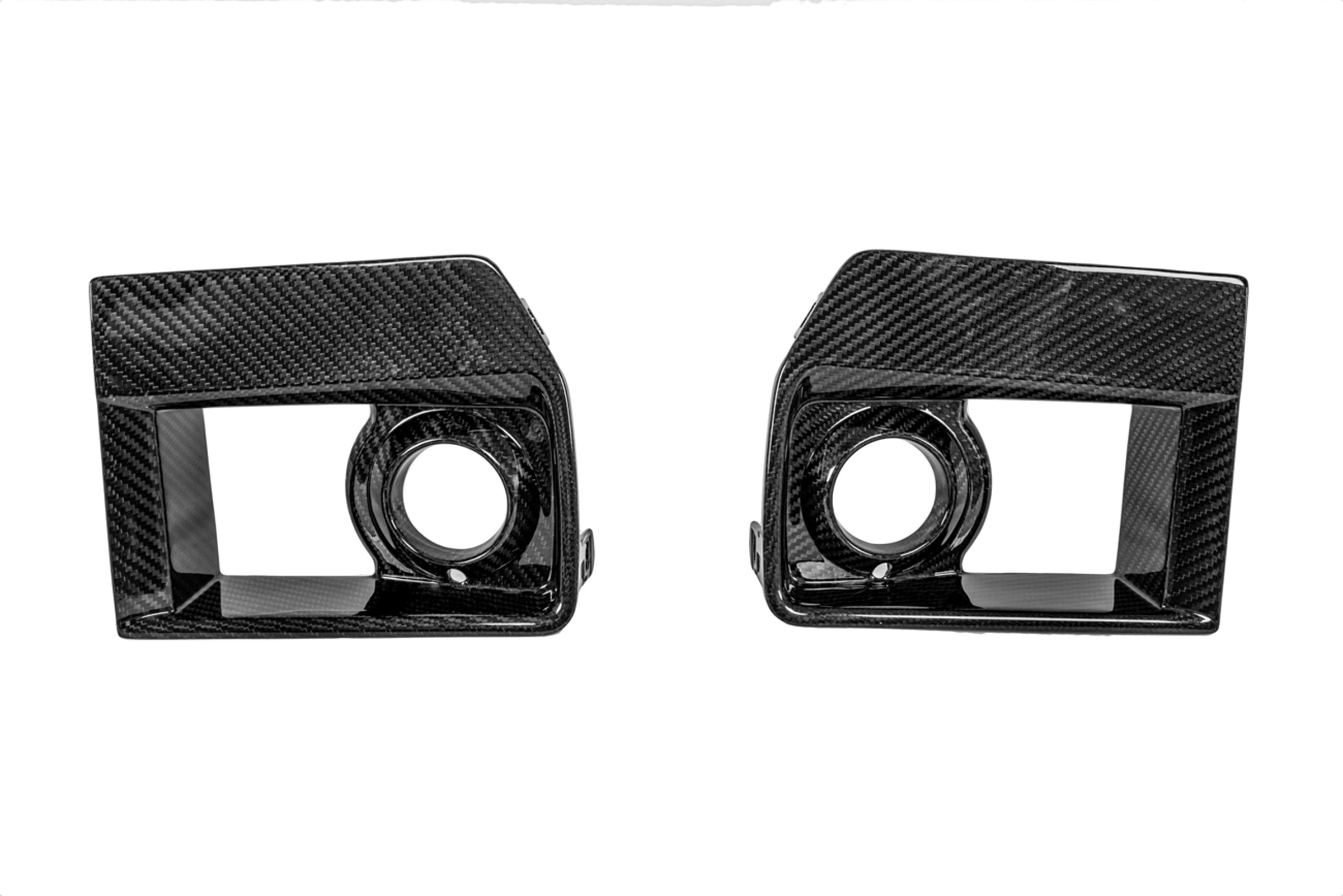 2009-2015 Cadillac CTS-V V2 - Carbon Fiber Fog Light Bezels / Covers