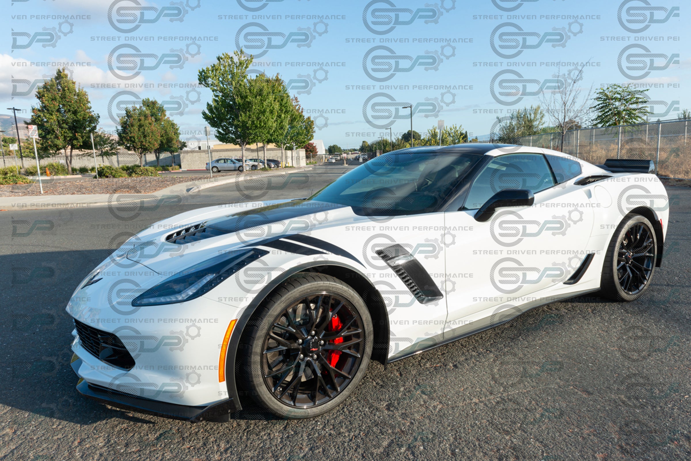 2014-2019 C7 Corvette Z06 - Carbon Fiber "Z06 Style" Side Fender Vents
