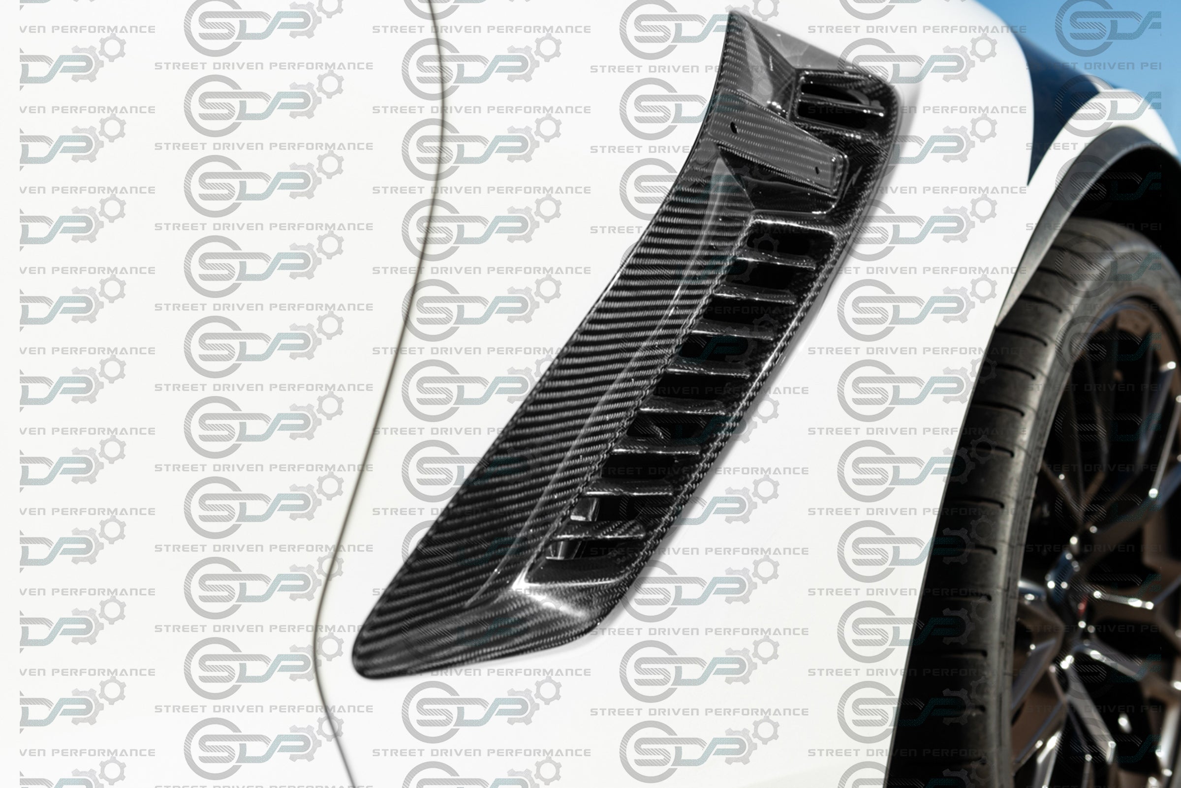 2014-2019 C7 Corvette Z06 - Carbon Fiber "Z06 Style" Side Fender Vents