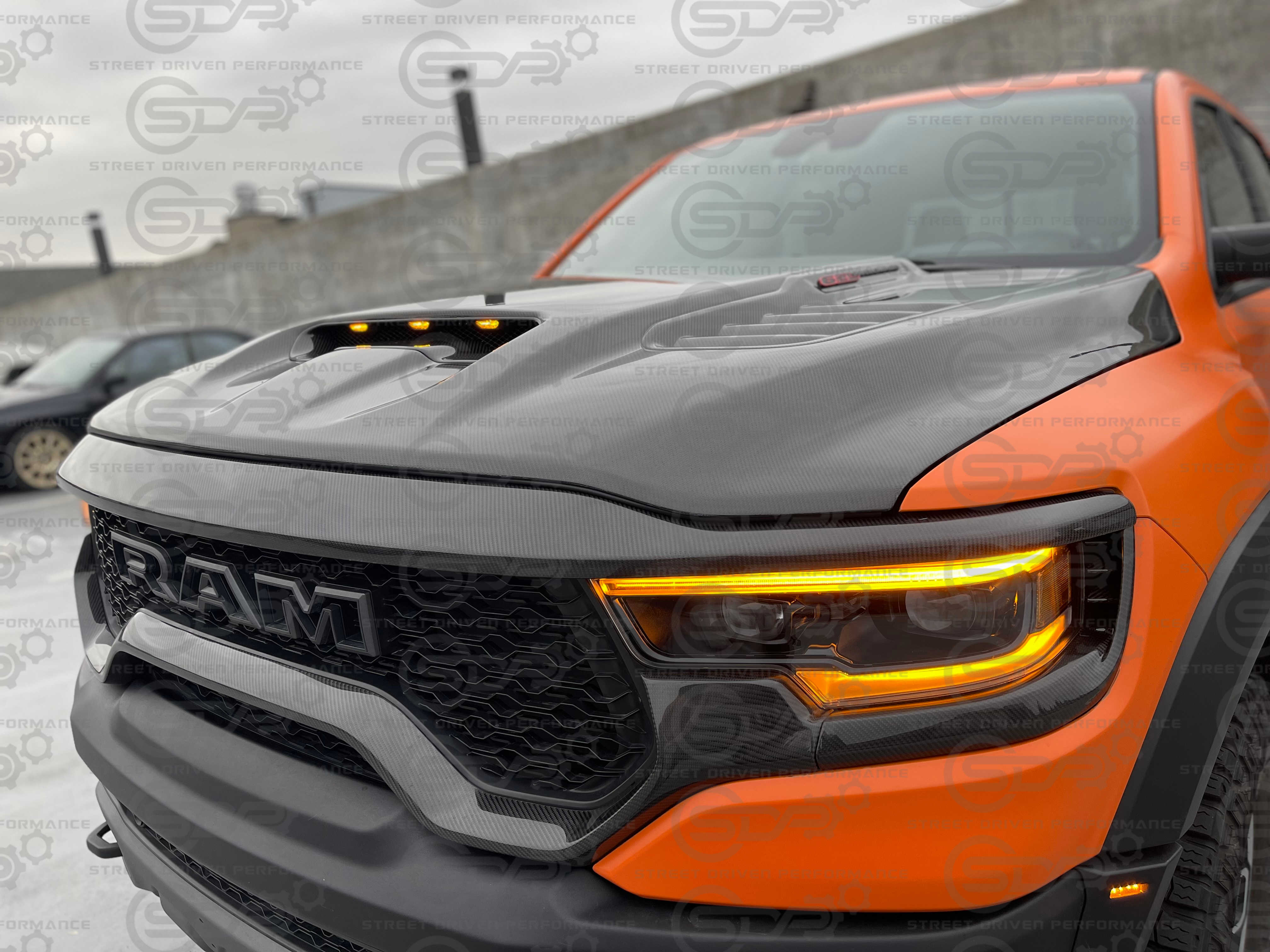 2021-2022 RAM TRX TYPE-OE CARBON FIBER Hood