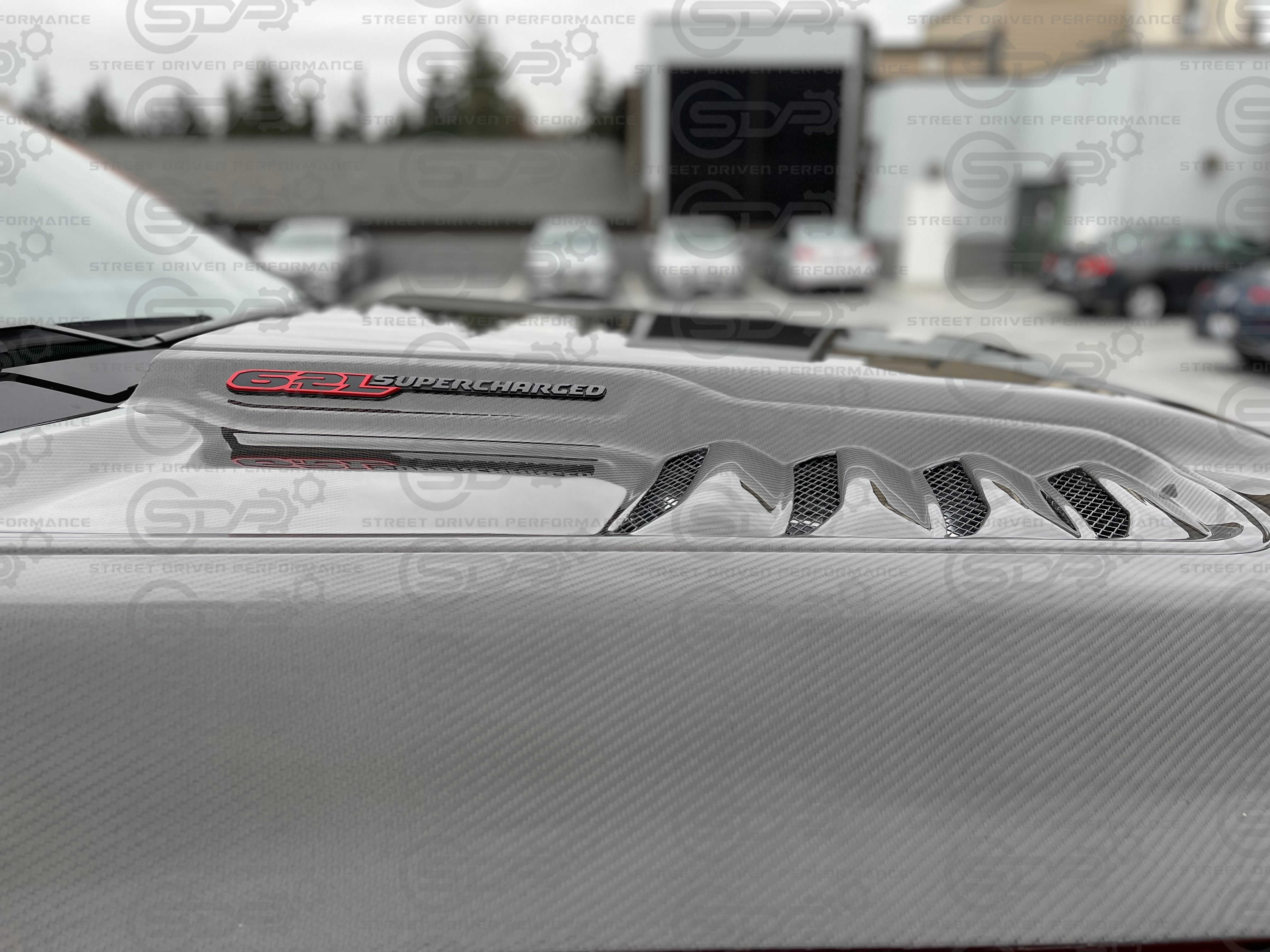 2021-2022 RAM TRX OE CARBON FIBER Hood Vents