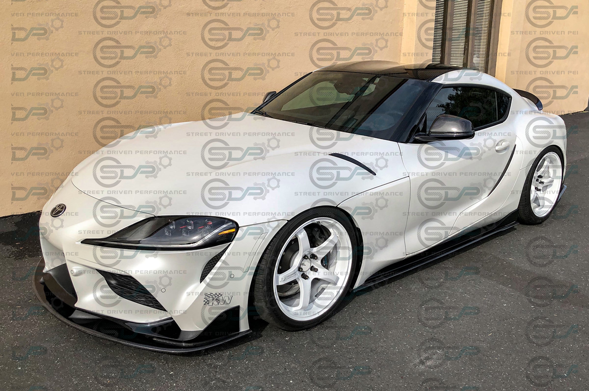2020+ Toyota Supra A90 | Artisan Spirit Style Front Lip Splitter Ground Effects