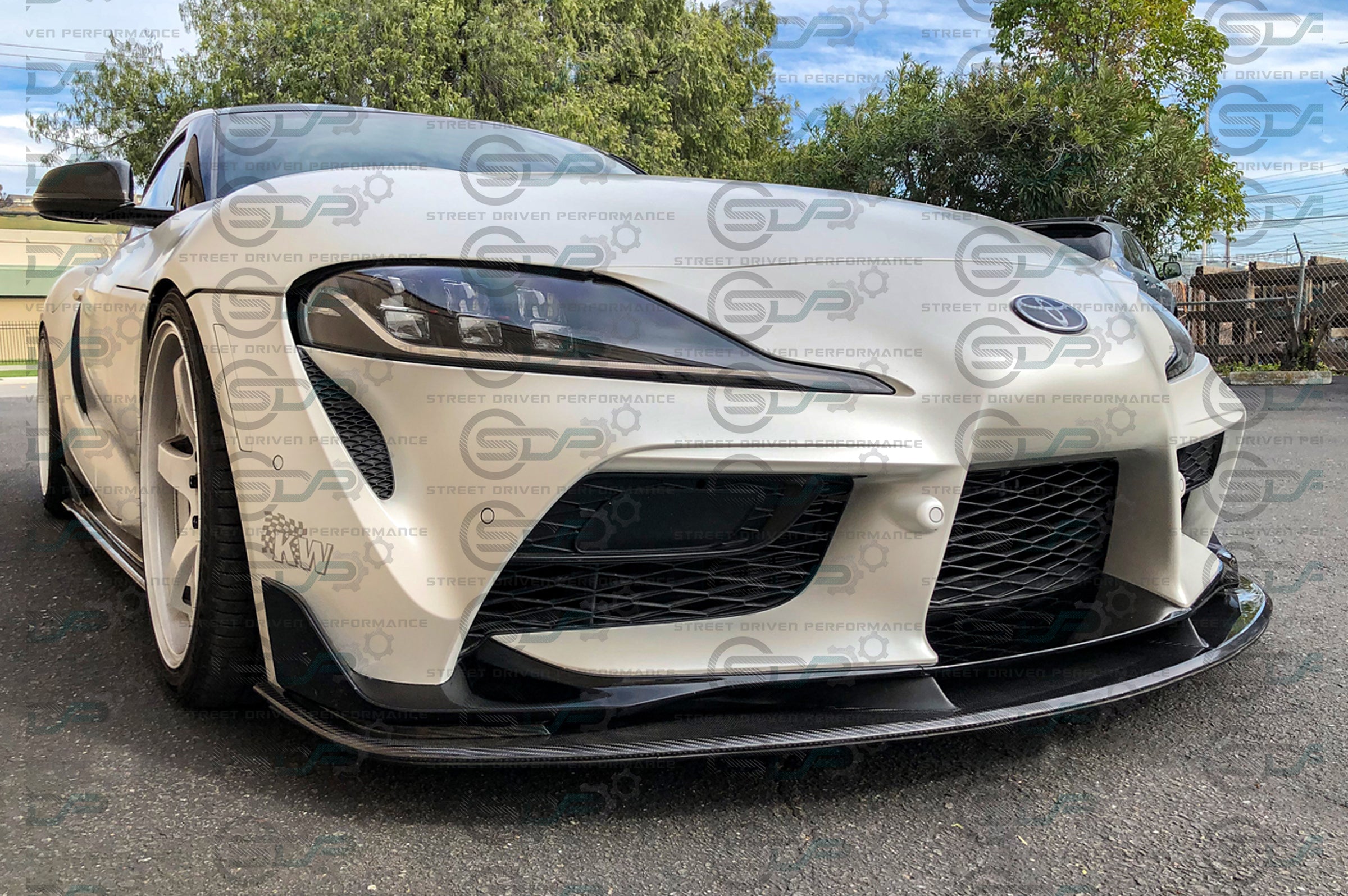 2020+ Toyota Supra A90 | Artisan Spirit Style Front Lip Splitter Ground Effects