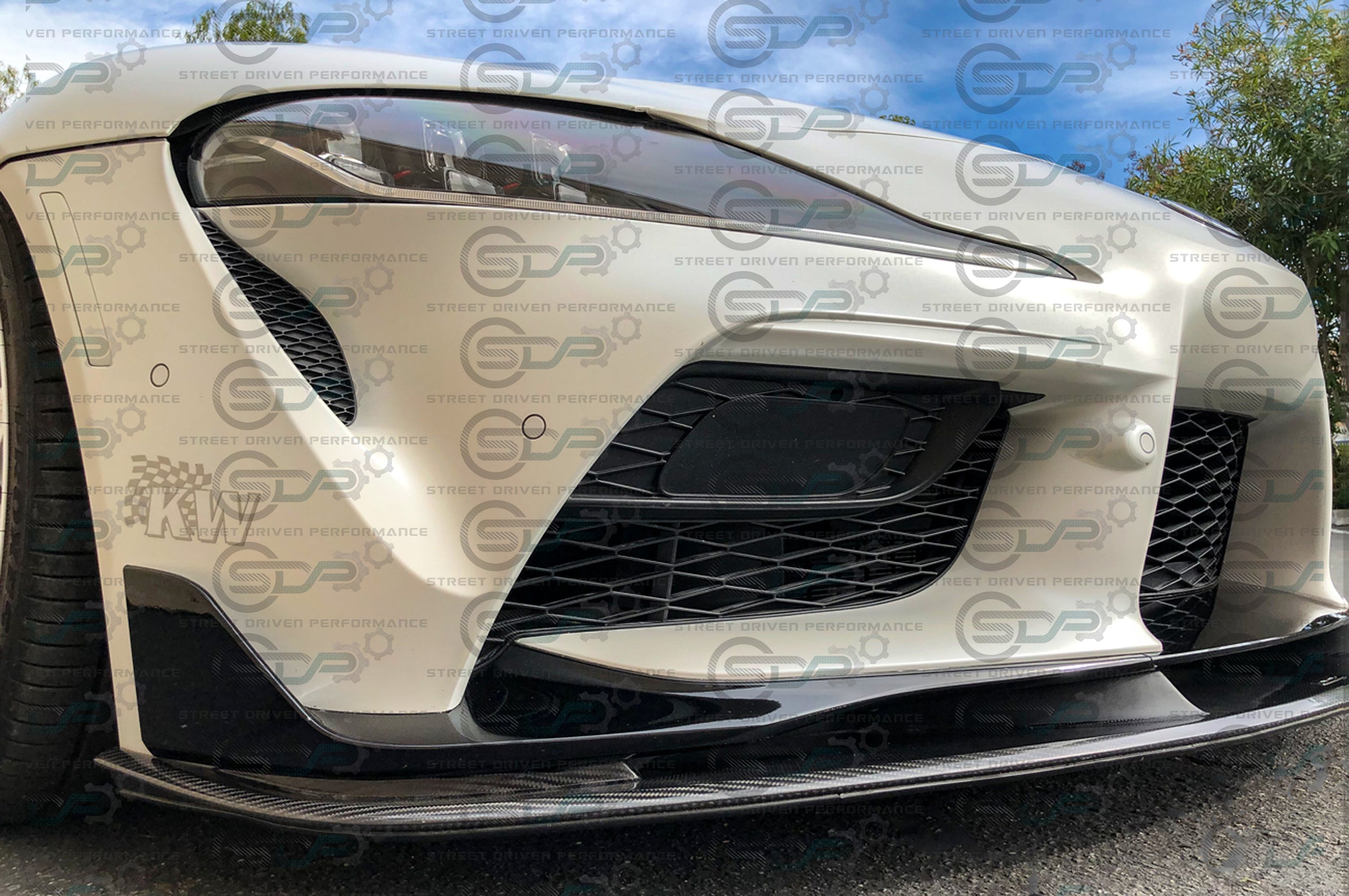 2020+ Toyota Supra A90 | Artisan Spirit Style Front Lip Splitter Ground Effects