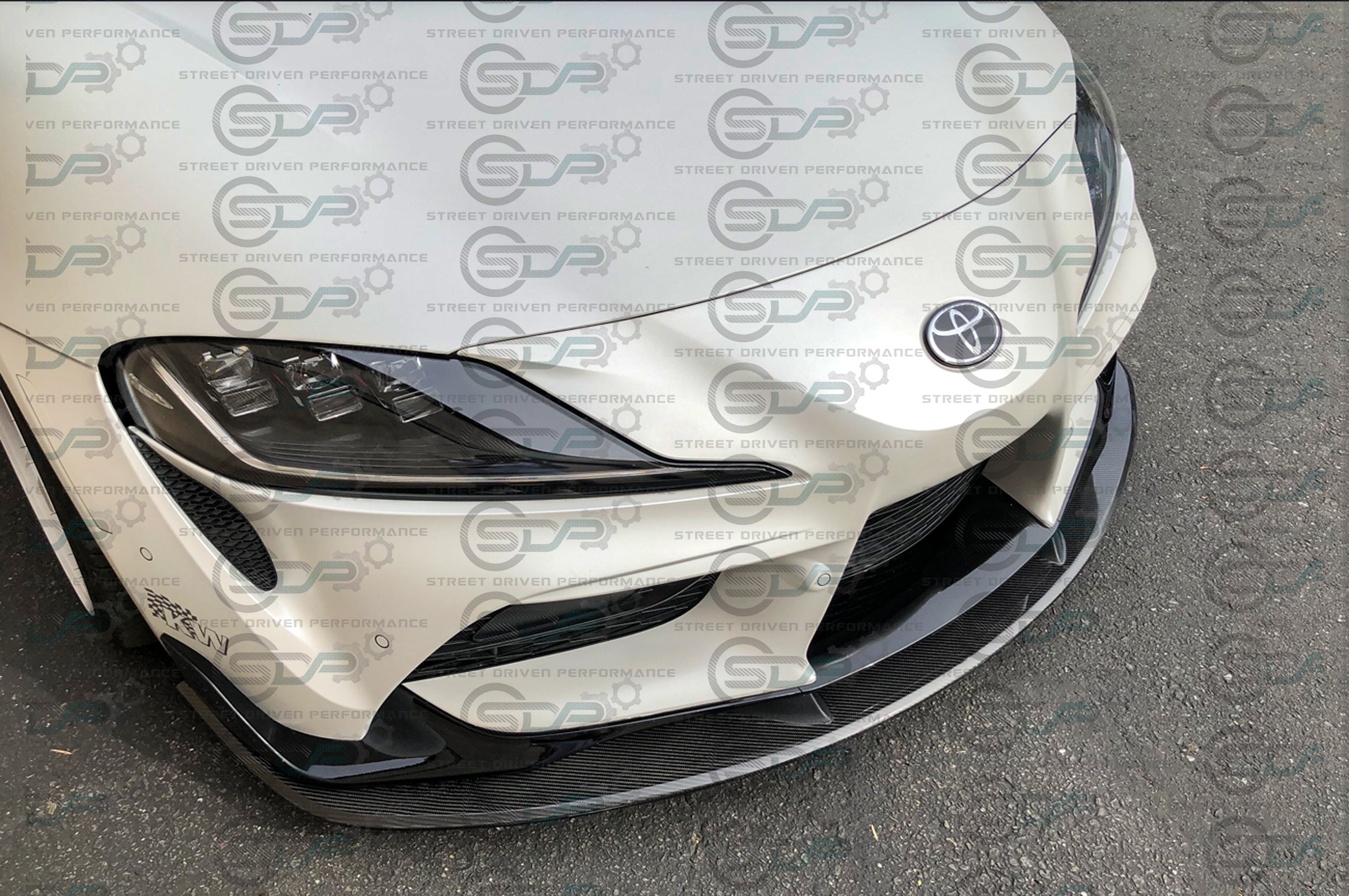2020+ Toyota Supra A90 | Artisan Spirit Style Front Lip Splitter Ground Effects