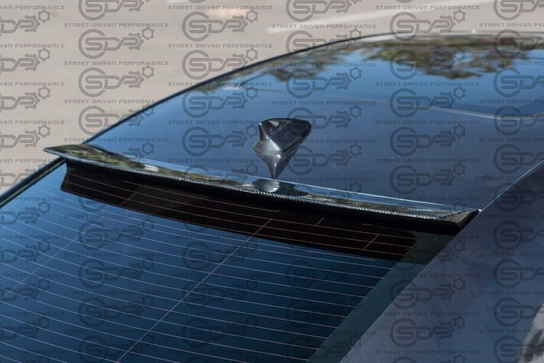2009-2015 Cadillac CTS Base and CTS-V V2 Sedan | CARBON FIBER Roof Spoiler