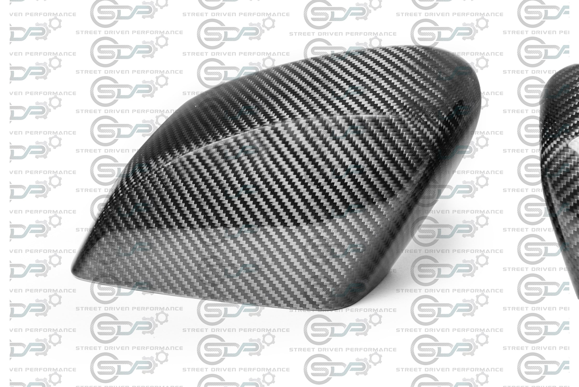 2020+ C8 Chevrolet Corvette - Carbon Fiber Tape-On Top and Bottom Mirror Covers