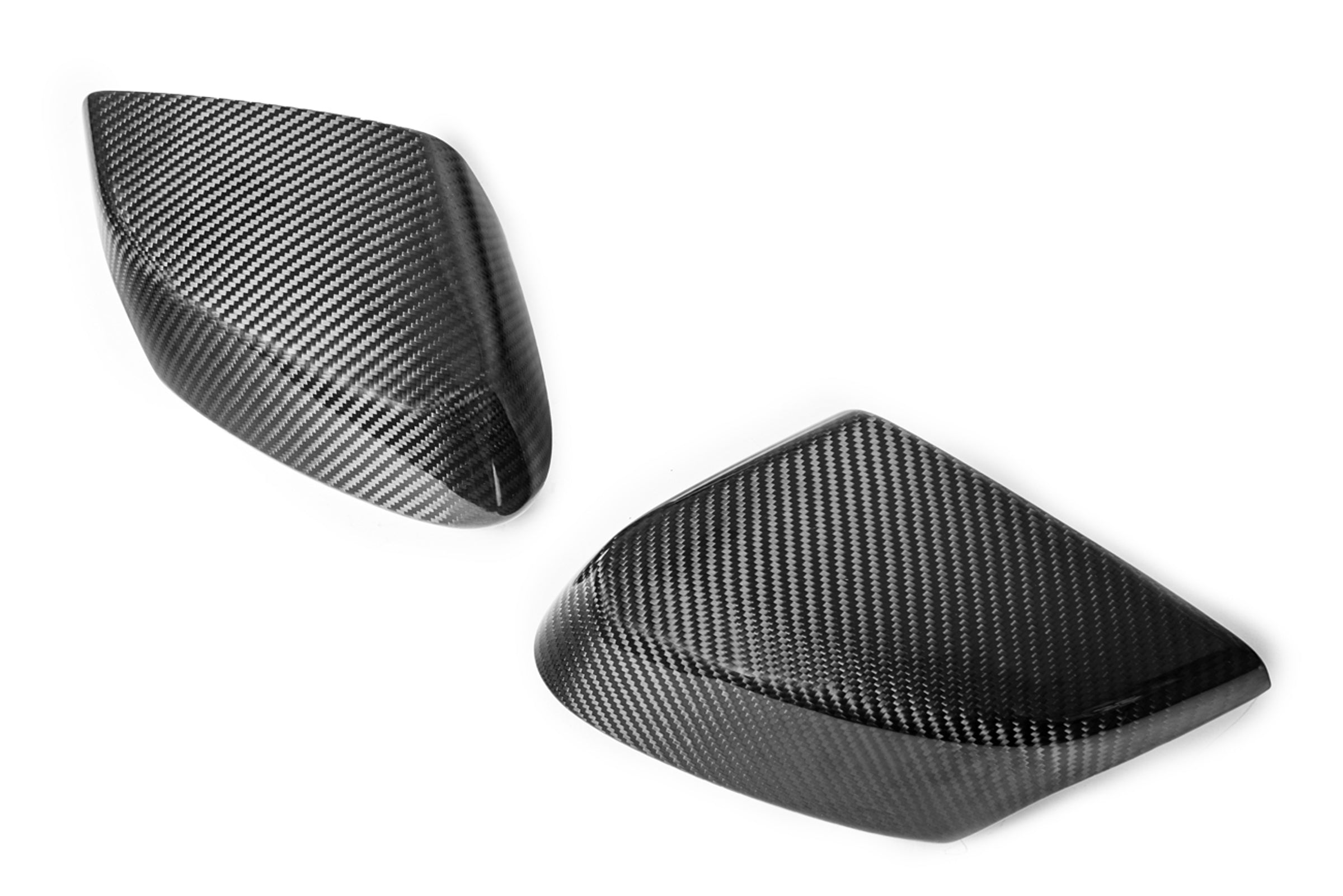 2020+ C8 Chevrolet Corvette - Carbon Fiber Tape-On Top and Bottom Mirror Covers