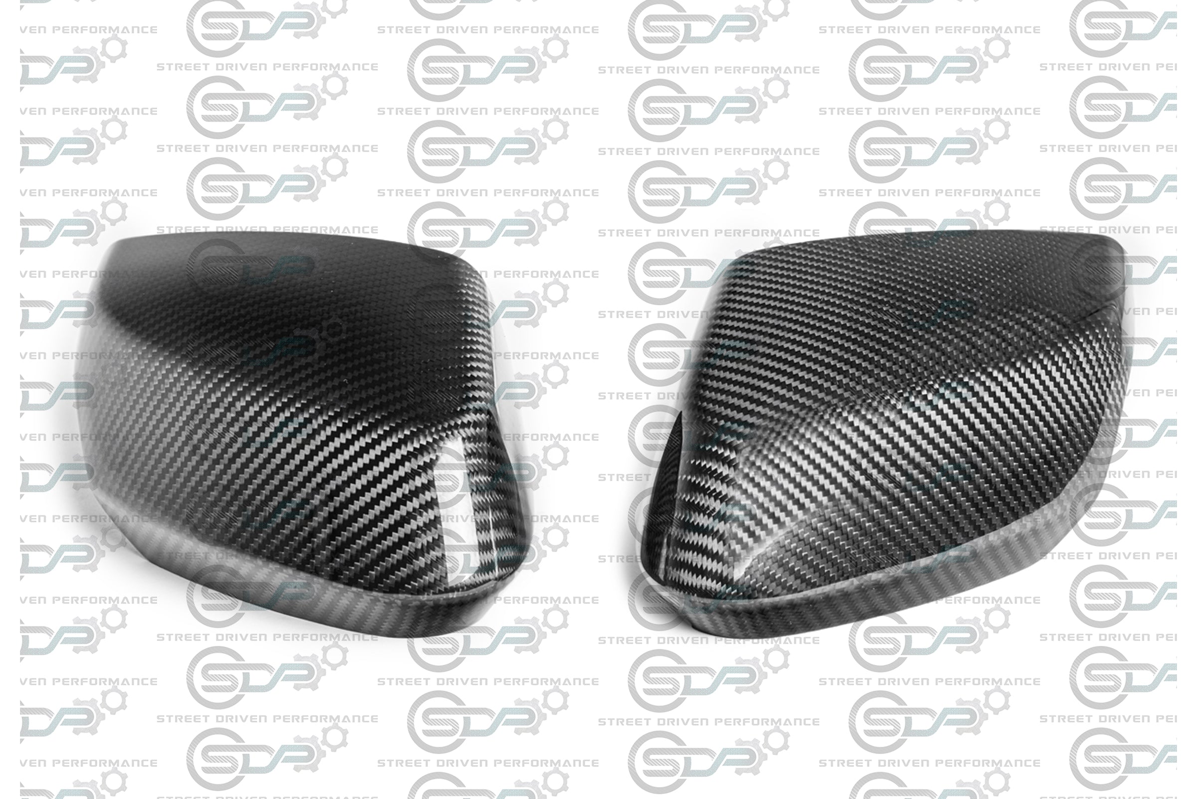 2020+ C8 Chevrolet Corvette - Carbon Fiber Tape-On Top and Bottom Mirror Covers