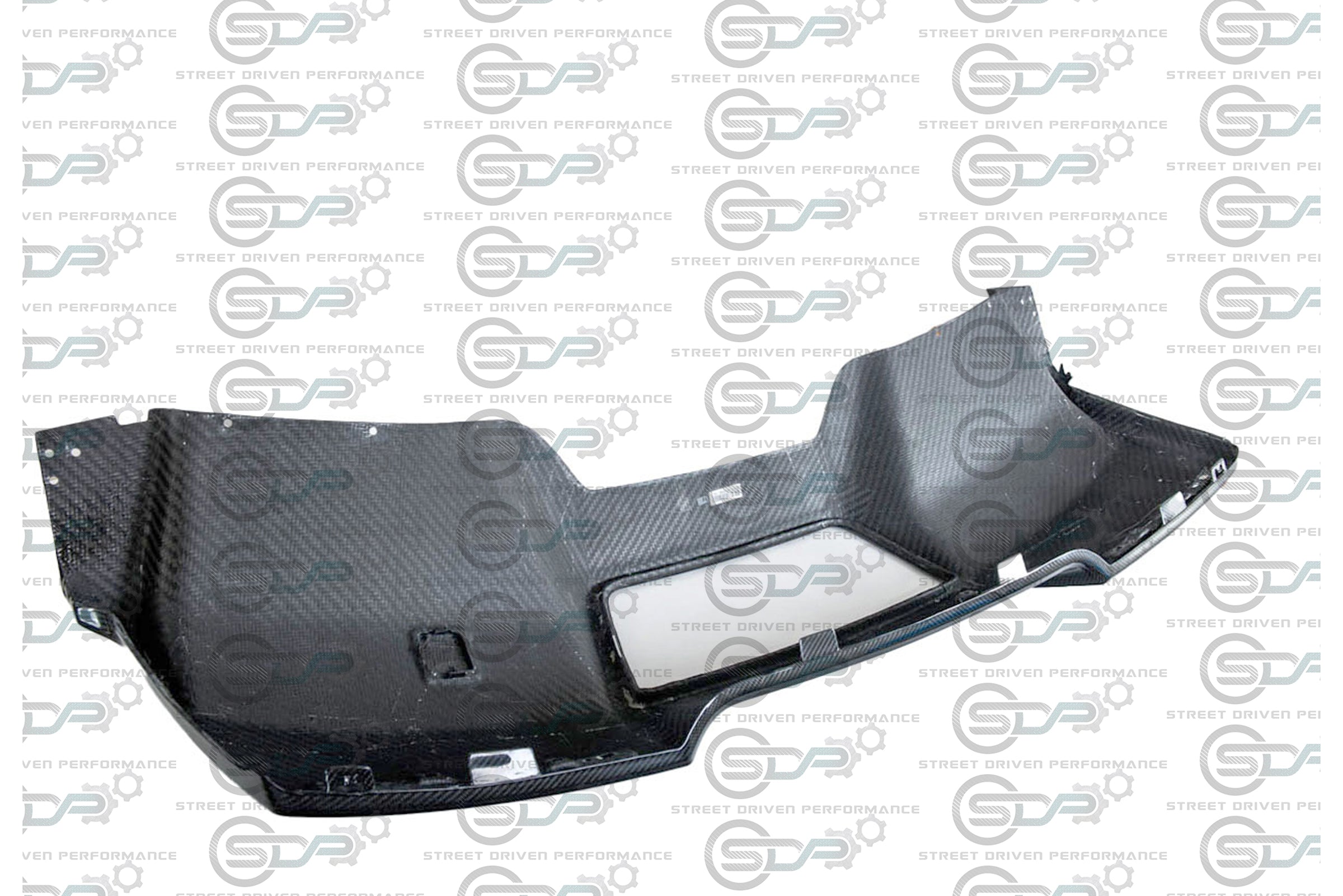 2014-2019 C7 Corvette - Carbon Fiber Rear Bumper Diffuser - Complete