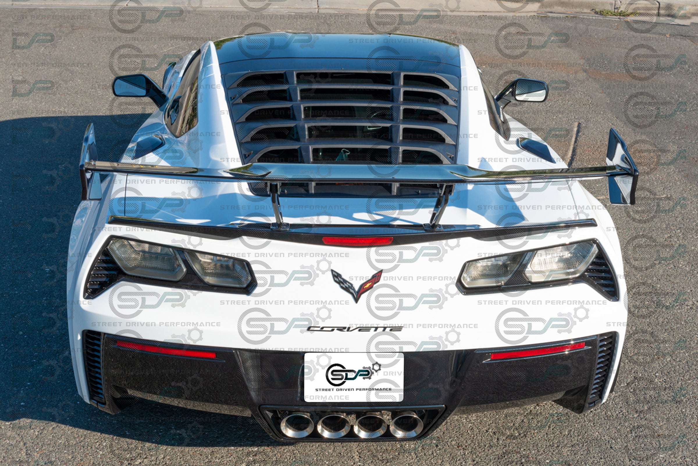 2014-2019 C7 Corvette - Rear Window Louver / Cover